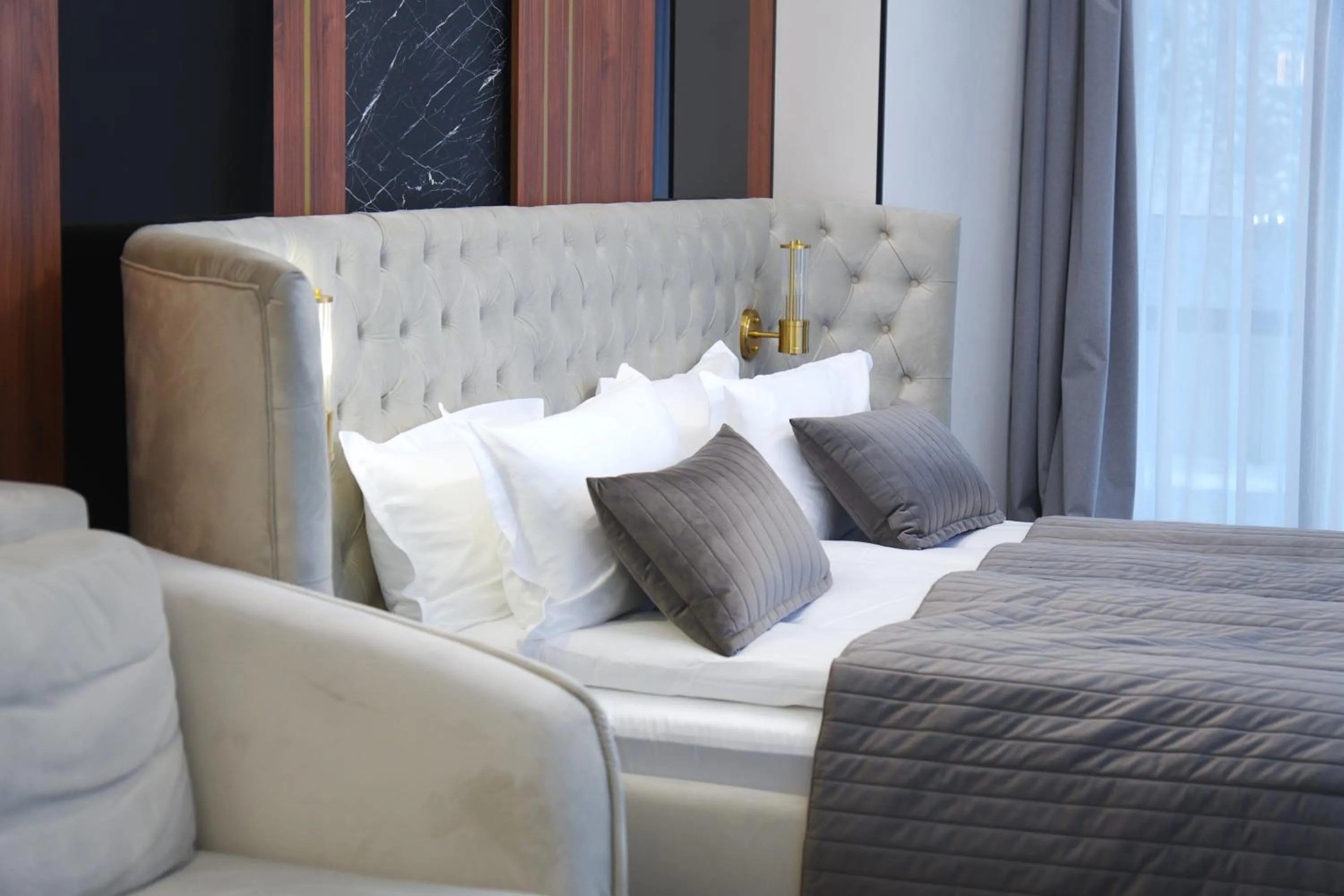 Bed in Glacier Premium Apartments