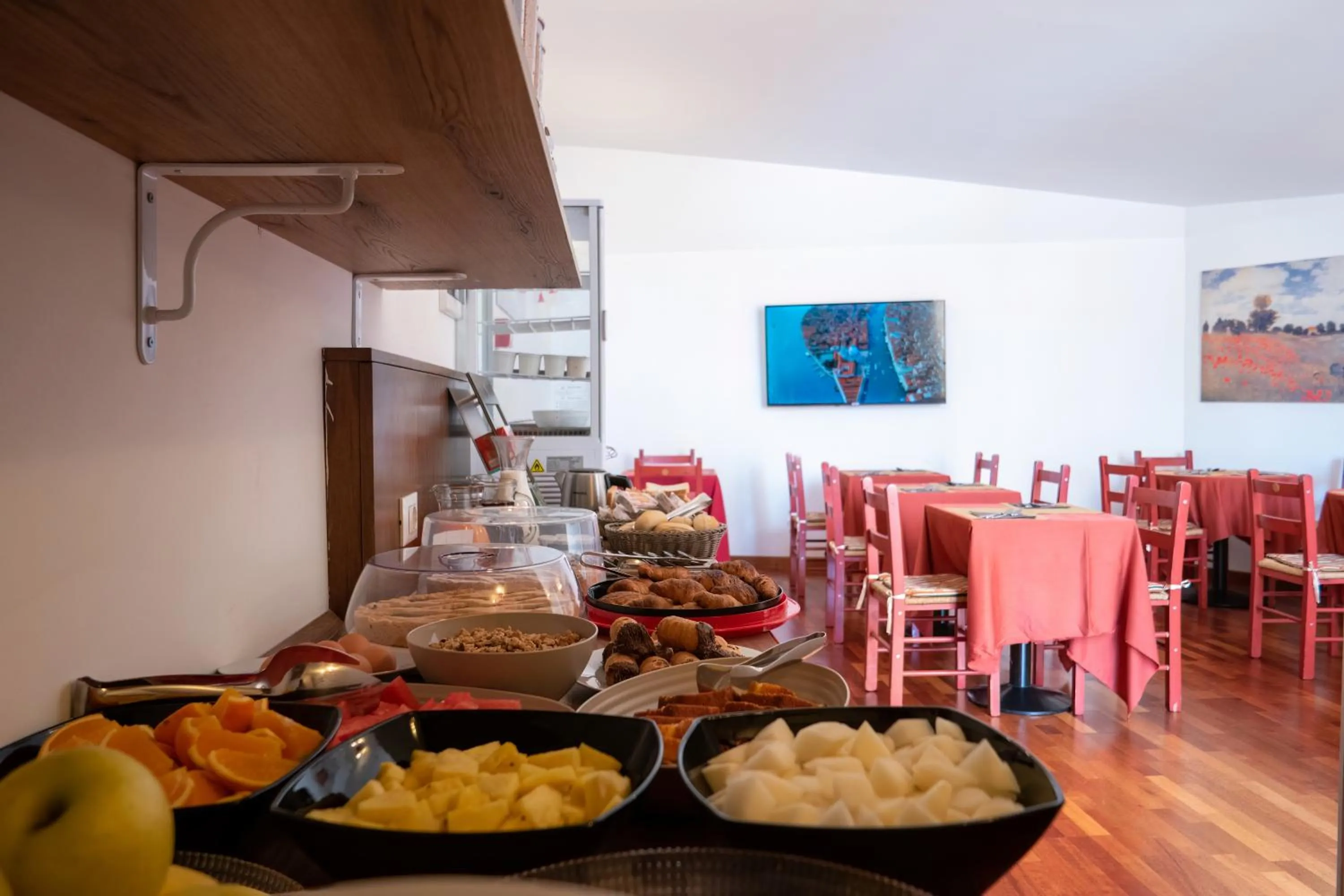 Buffet breakfast in Hotel alla giustizia