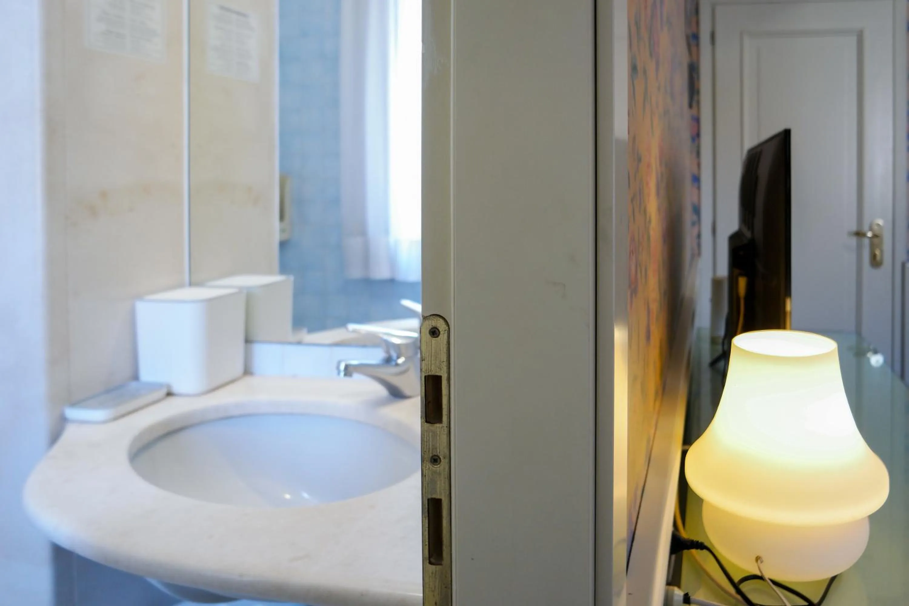 Bathroom in Hotel alla giustizia