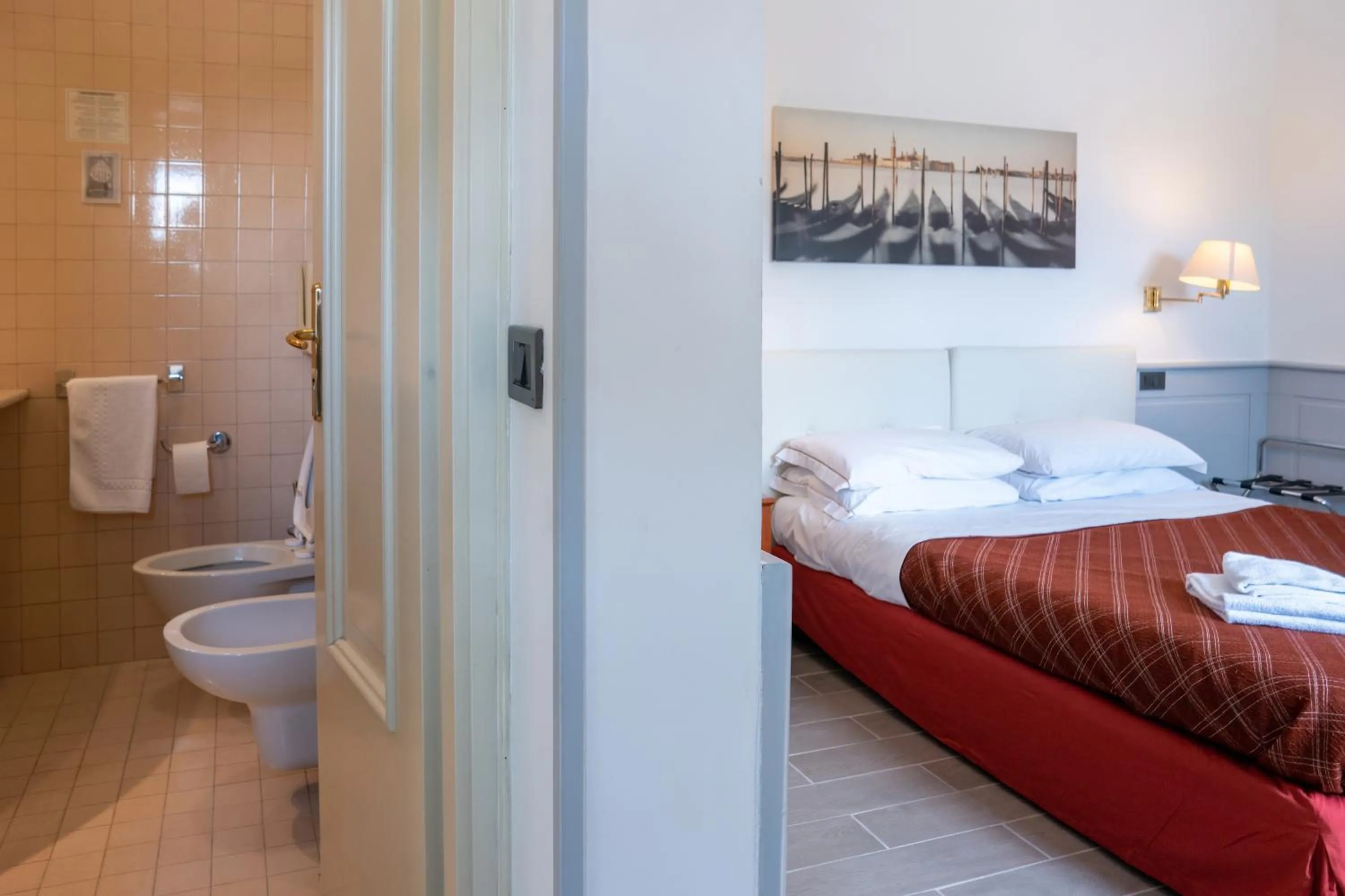 Bed in Hotel alla giustizia