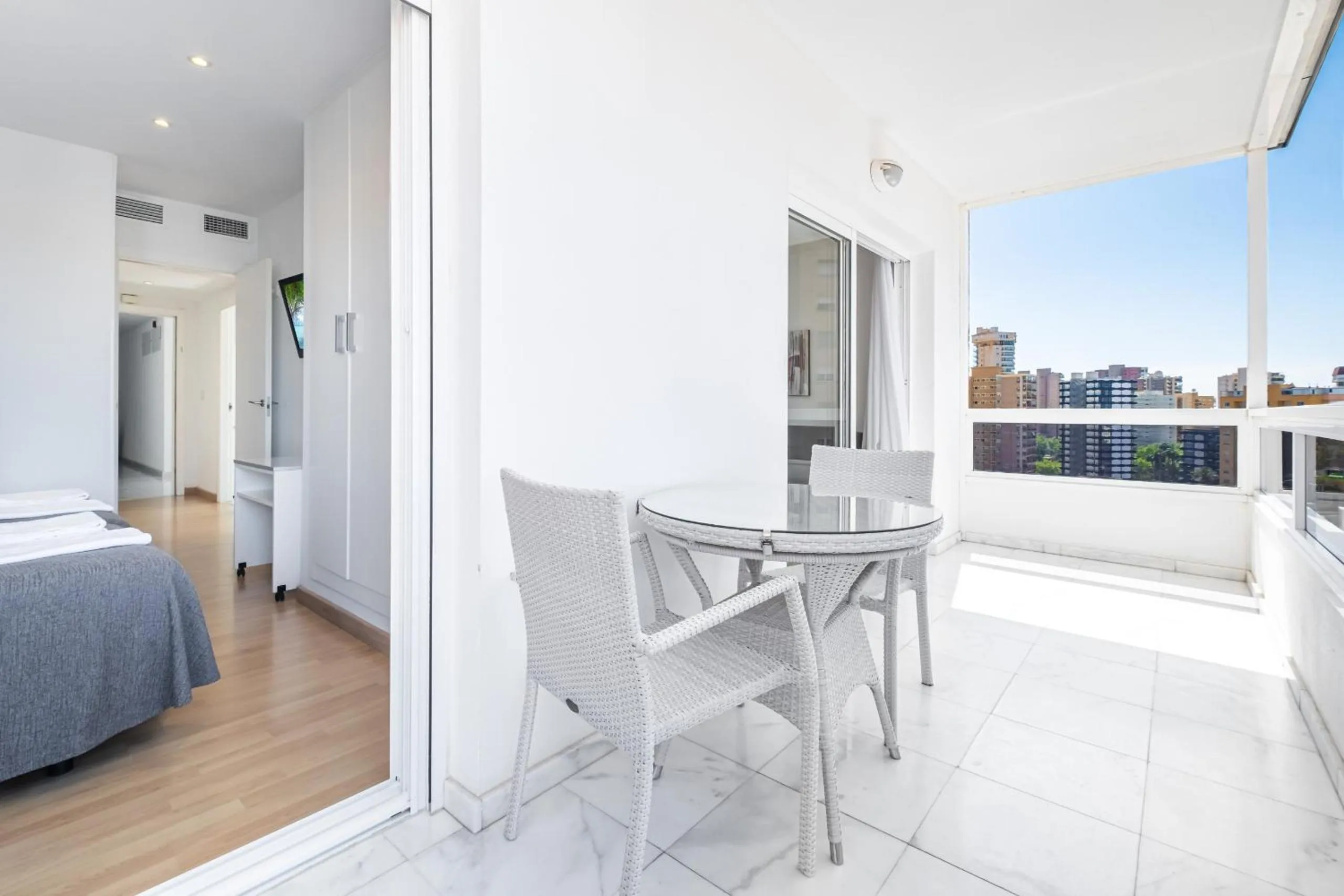 Bed in Apartamentos Les Dunes Centro Levante Beach
