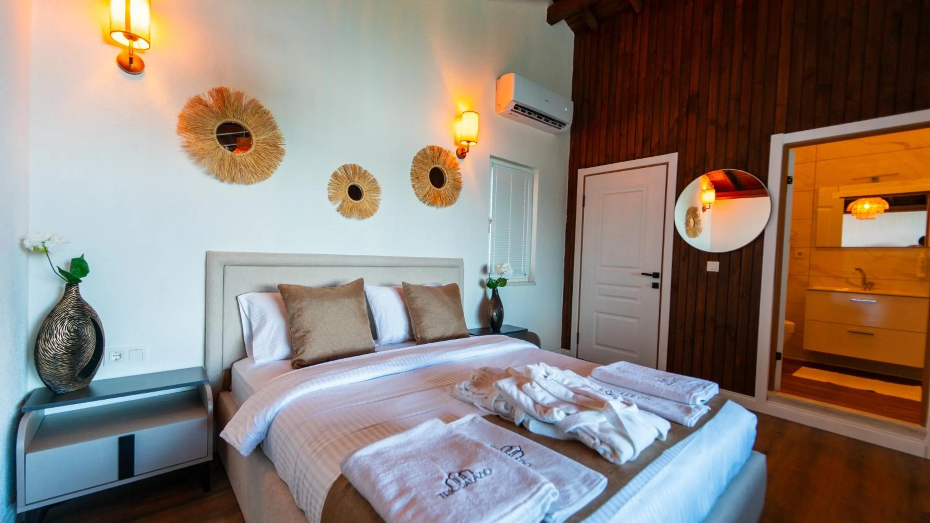 Bed in Trio Palazio Sapanca