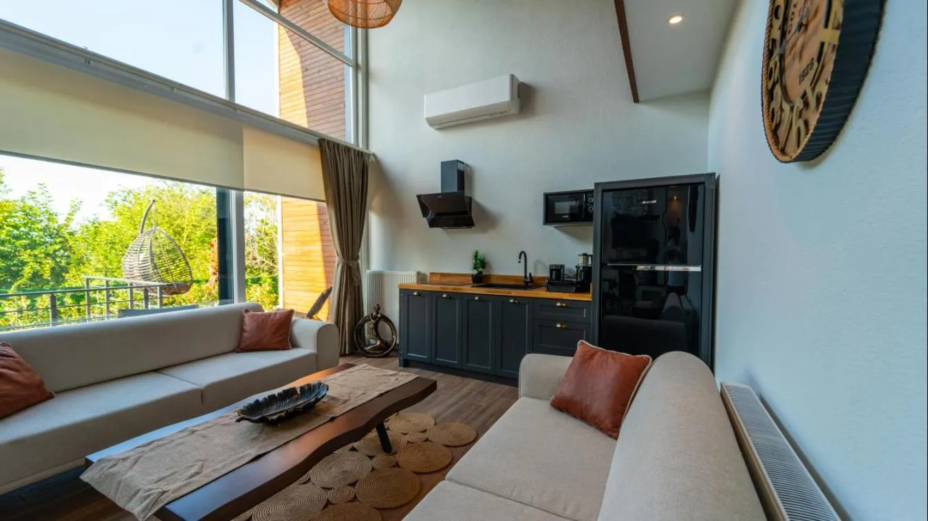 Kitchen or kitchenette in Trio Palazio Sapanca