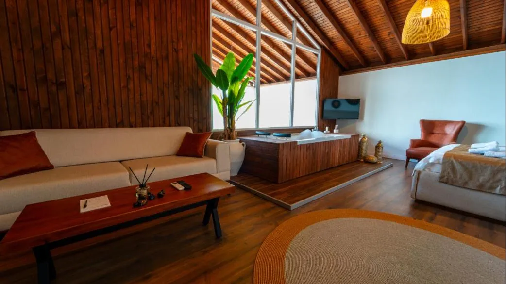 Bed in Trio Palazio Sapanca