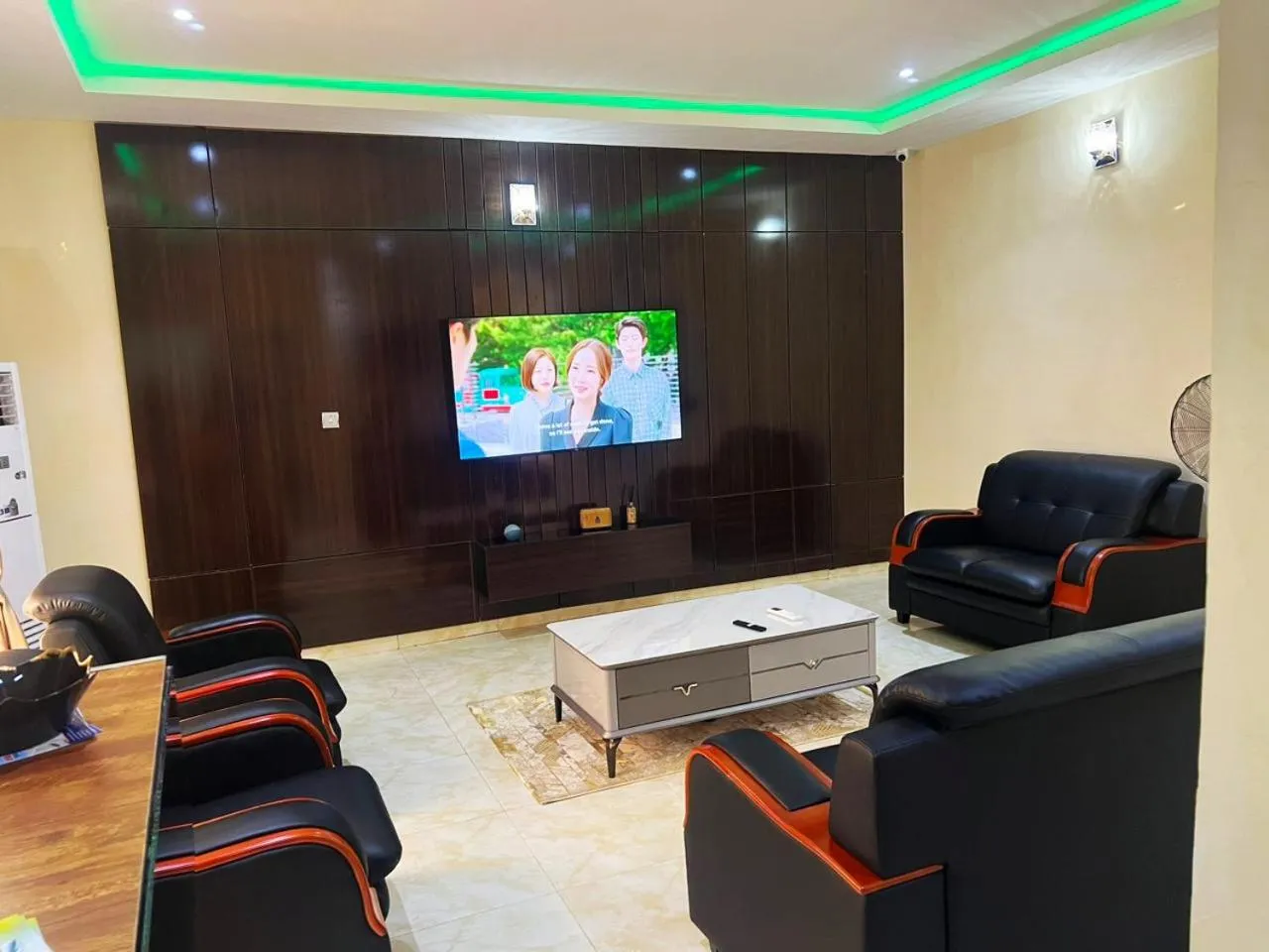 Living room in Ayinde Homes
