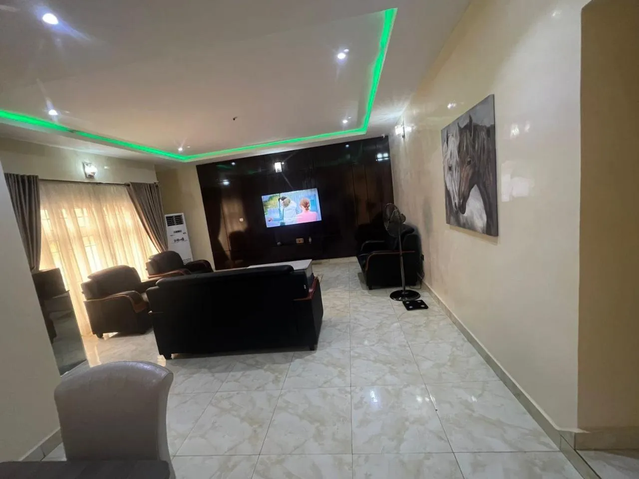 Living room in Ayinde Homes