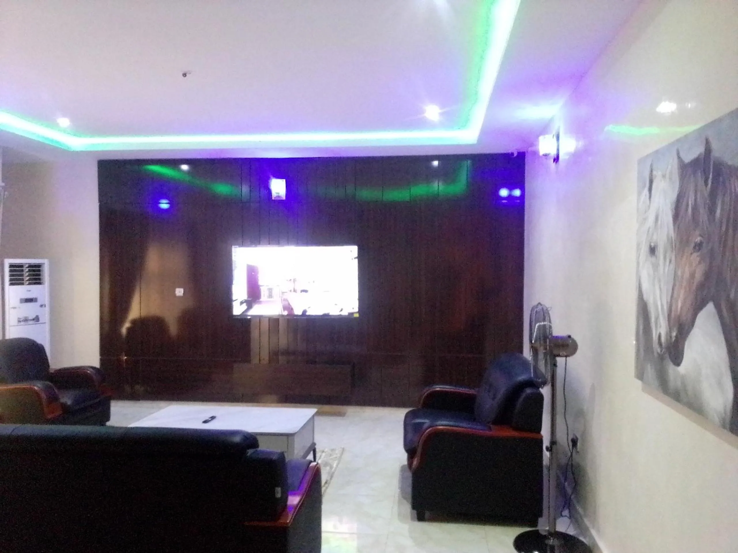 Living room in Ayinde Homes