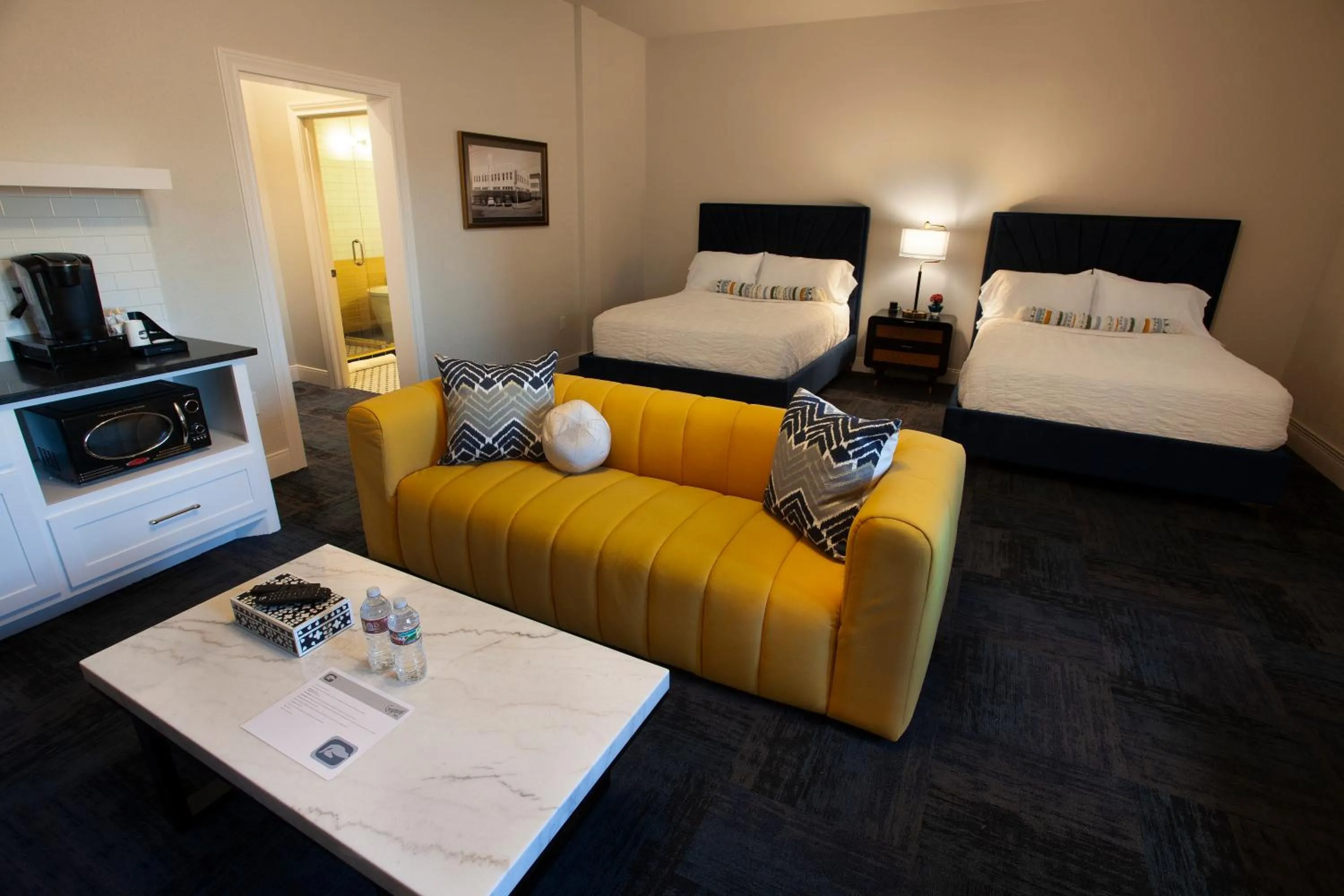 Bed in Greyhound Inn