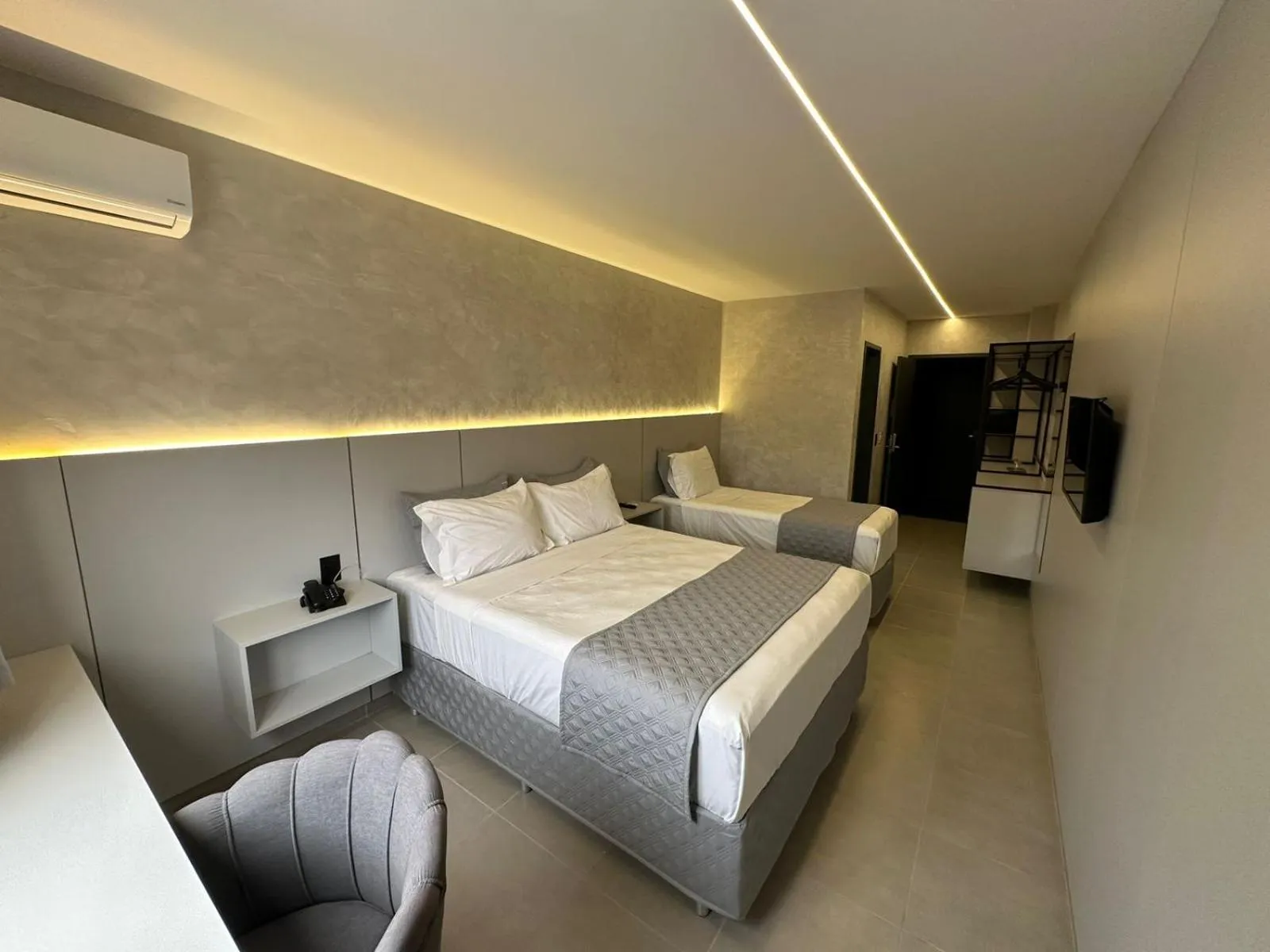 Bed in 232 Concept Hotel