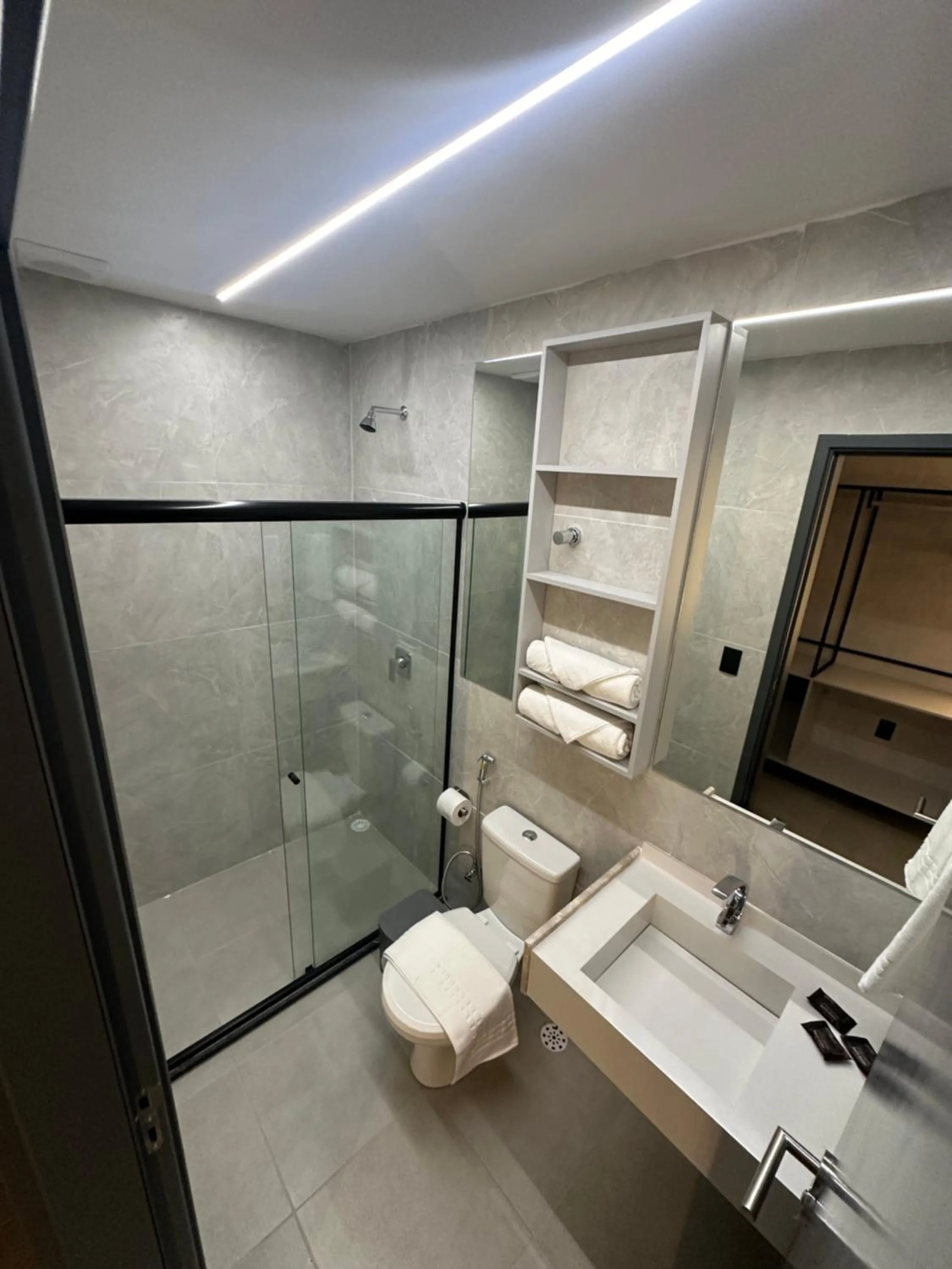 Shower in 232 Concept Hotel