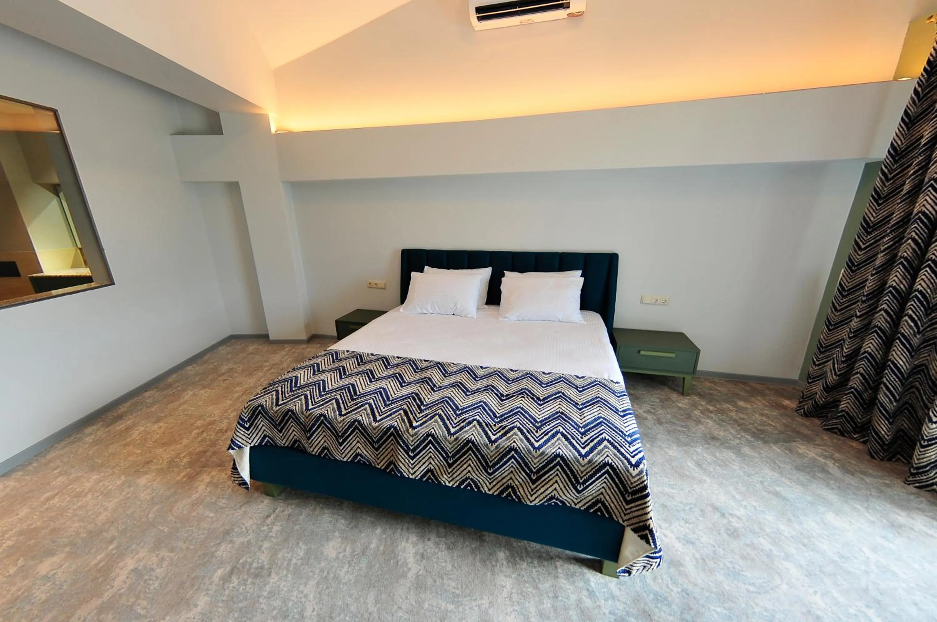 Bed in Hotel Kazak Club