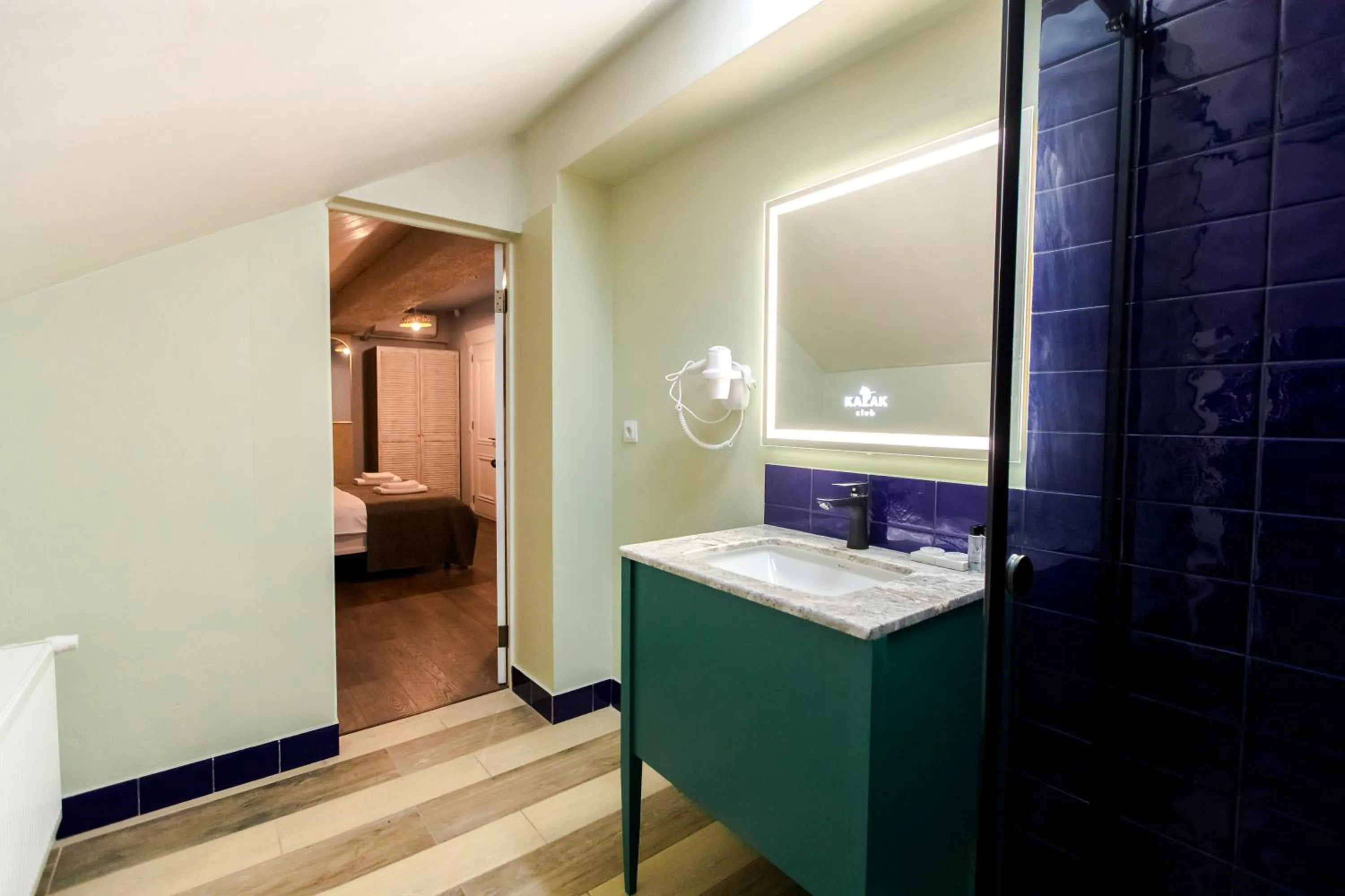 Bathroom in Hotel Kazak Club