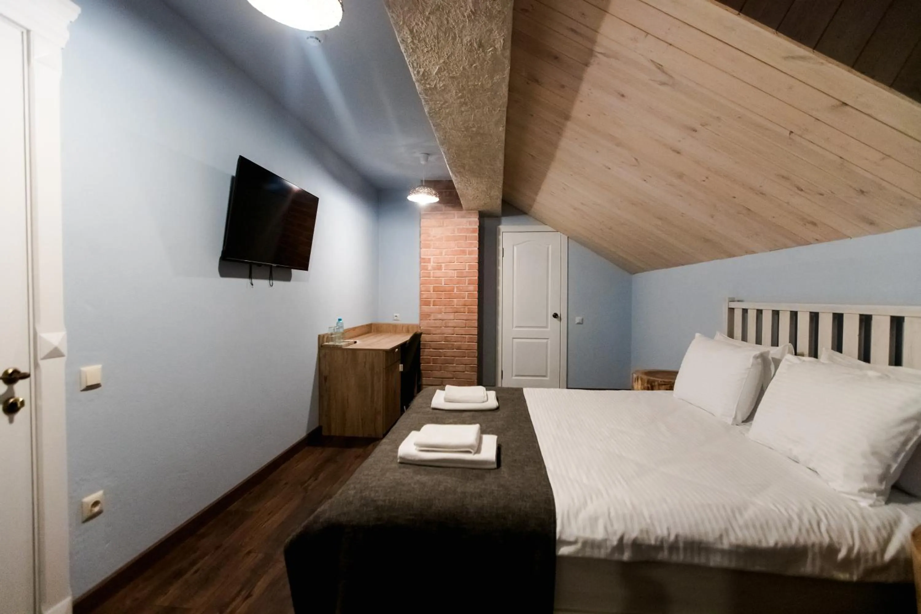 Bed in Hotel Kazak Club