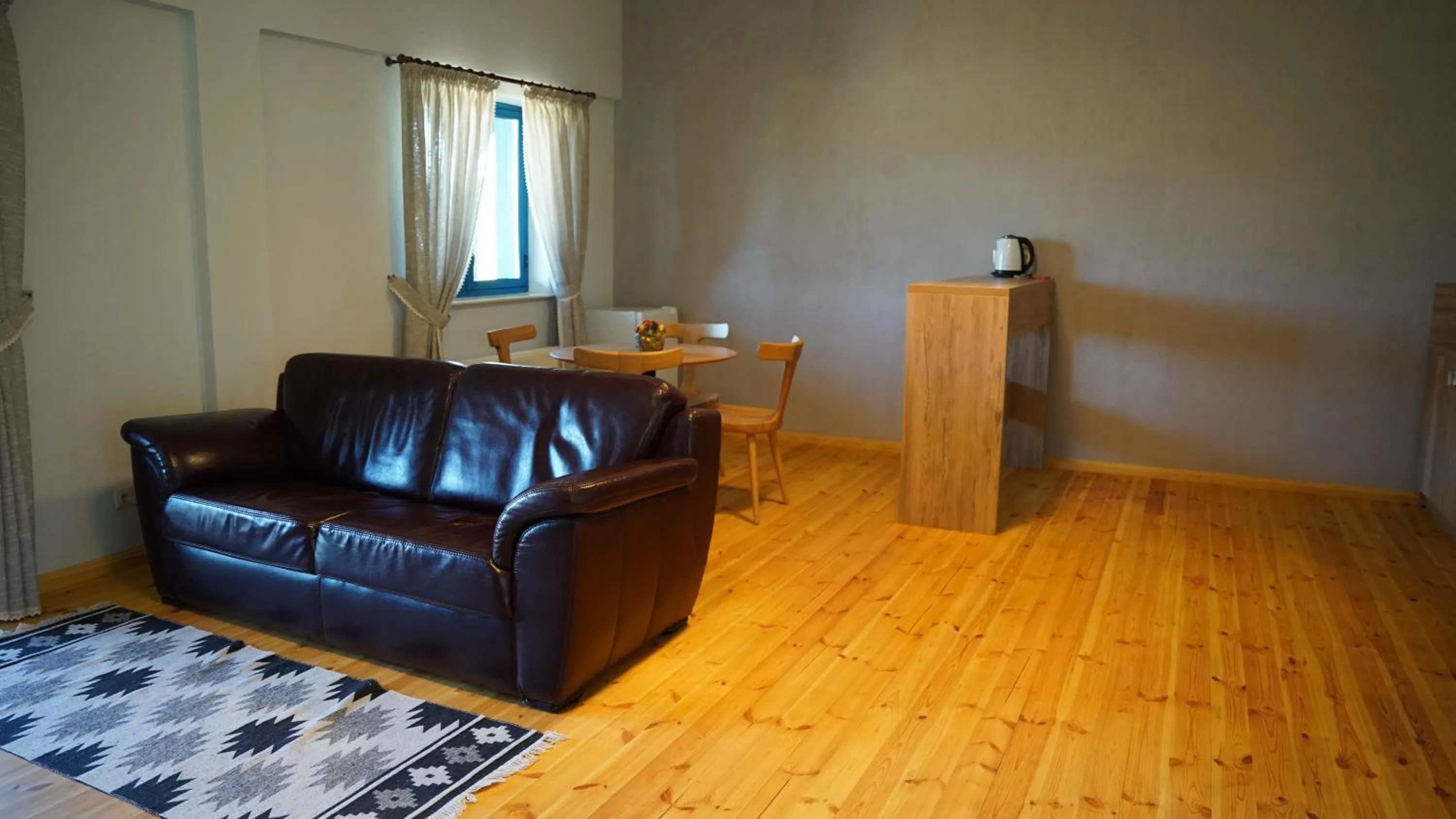 Seating area in Hotel Kazak Club