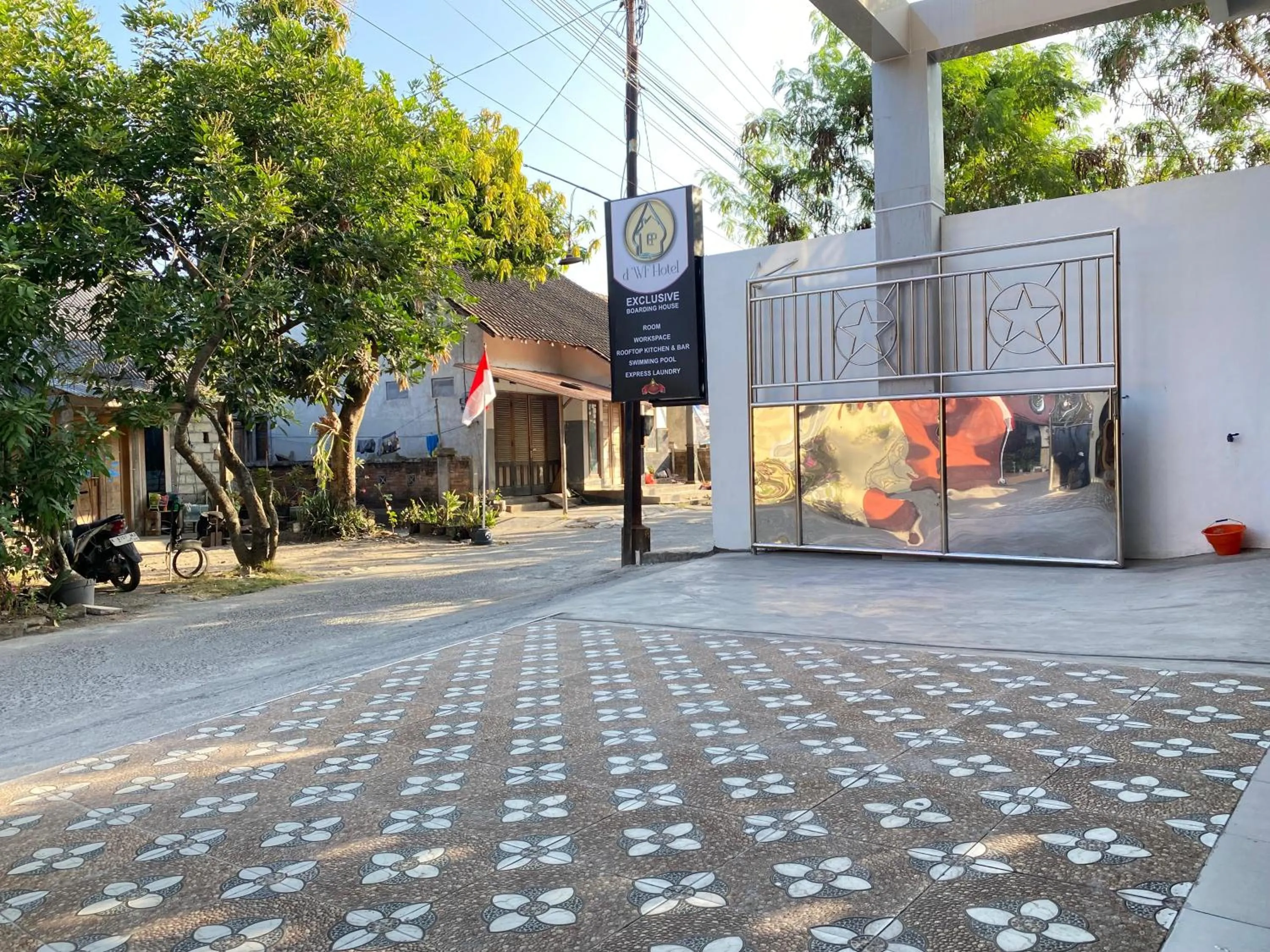 Property building in d'WF Hotel