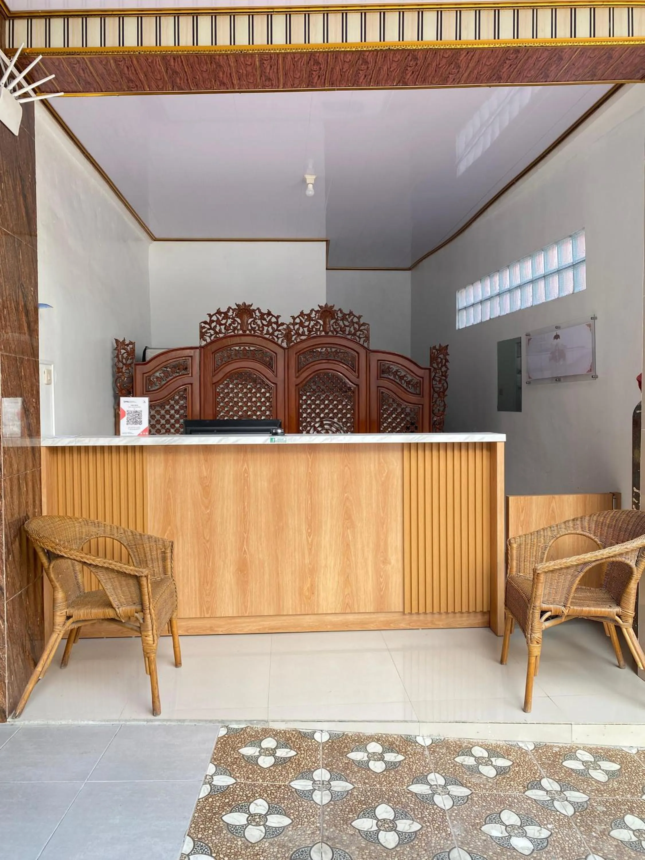 Lobby or reception in d'WF Hotel