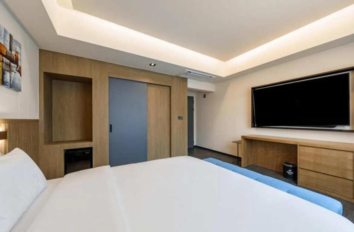 Bed in Yeonggwang Hound Hotel