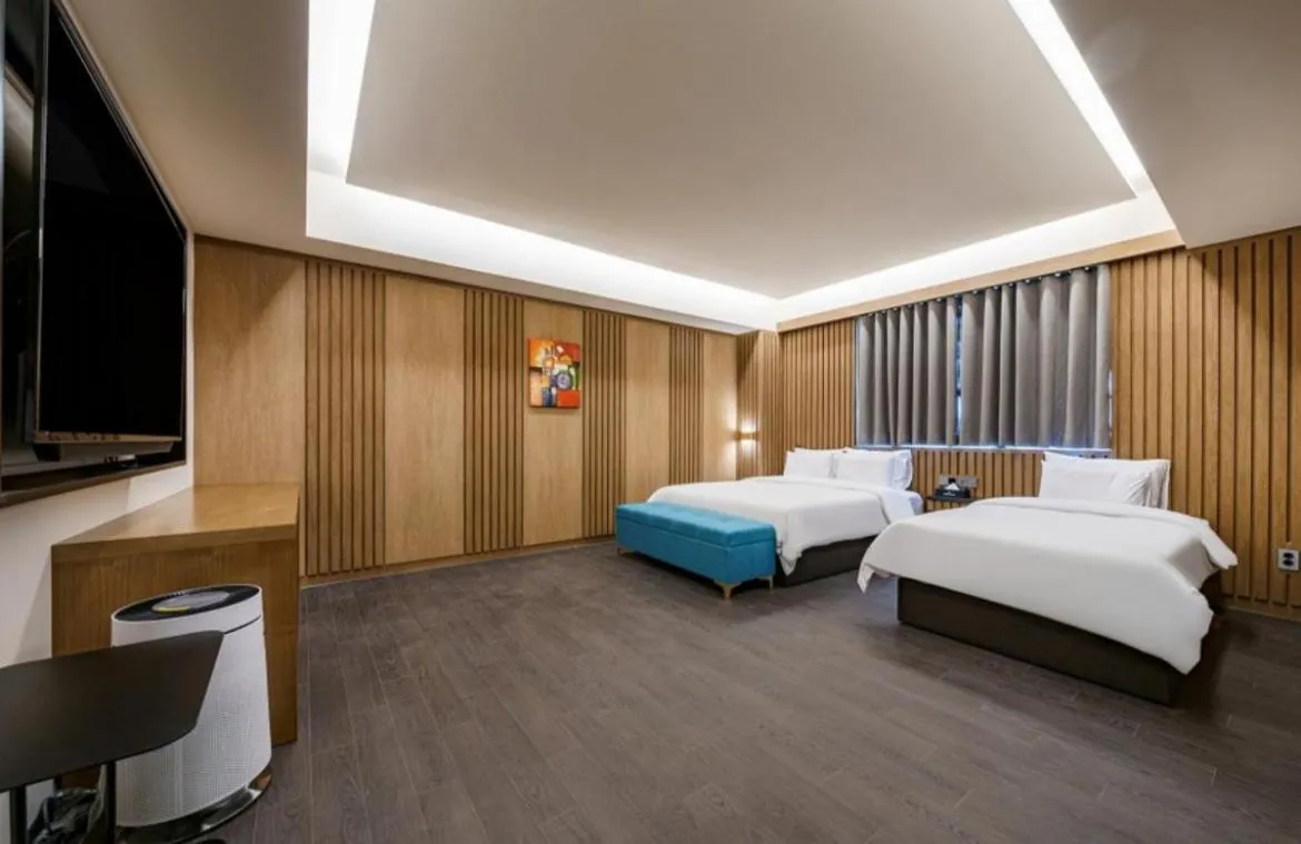 Bed in Yeonggwang Hound Hotel