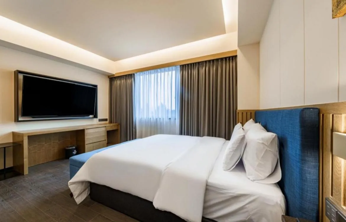 Bed in Yeonggwang Hound Hotel