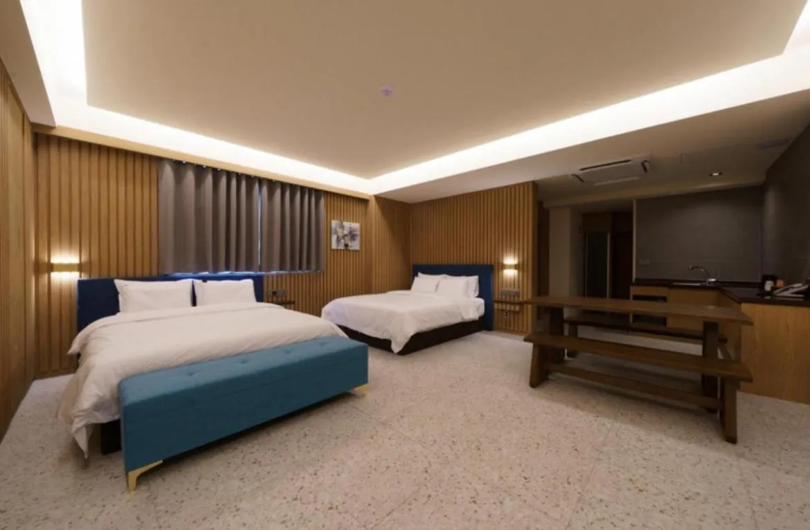 Bed in Yeonggwang Hound Hotel