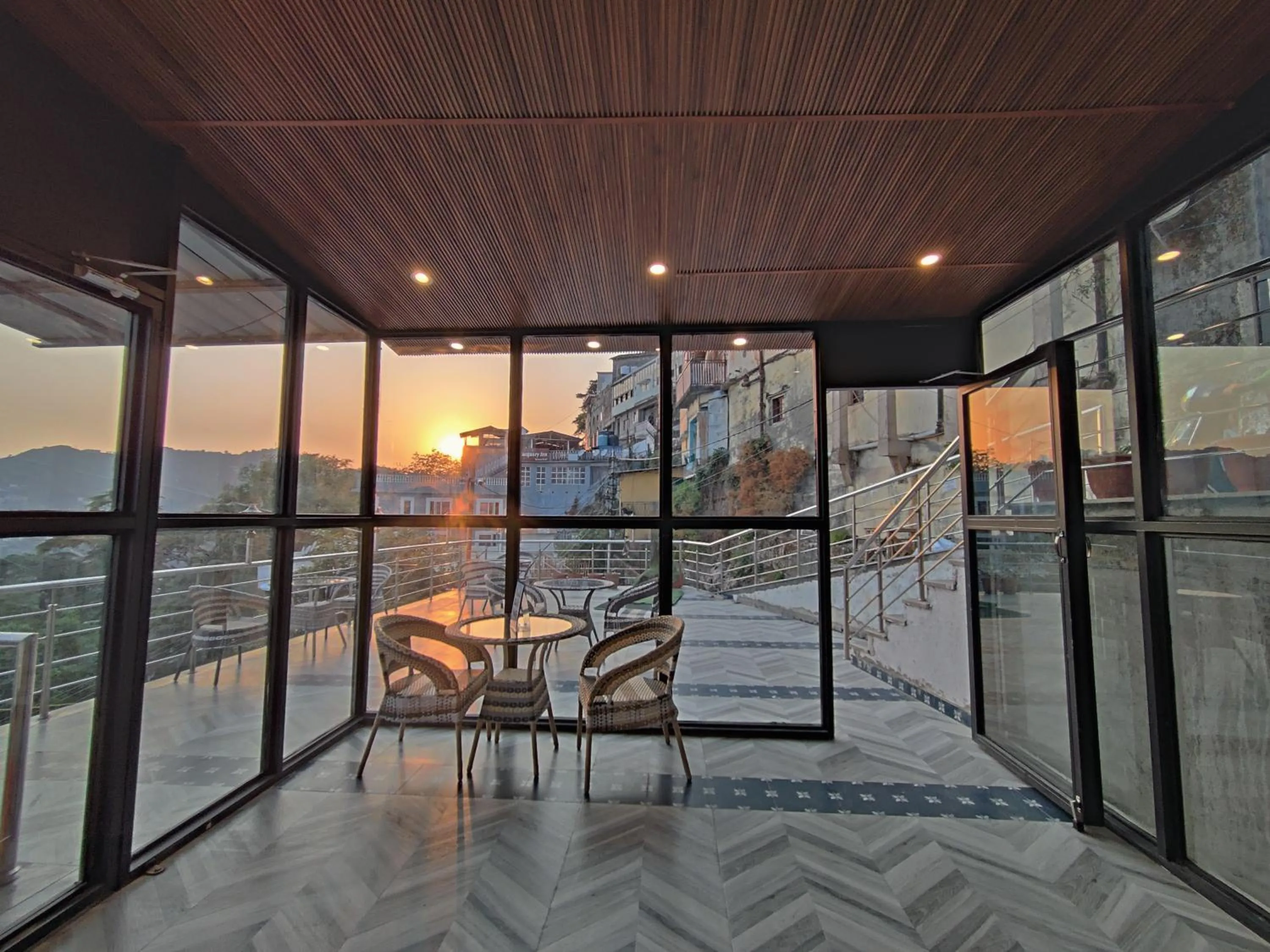 Lobby or reception in Sangam by Stotrak, Jhula Ghar Mussoorie