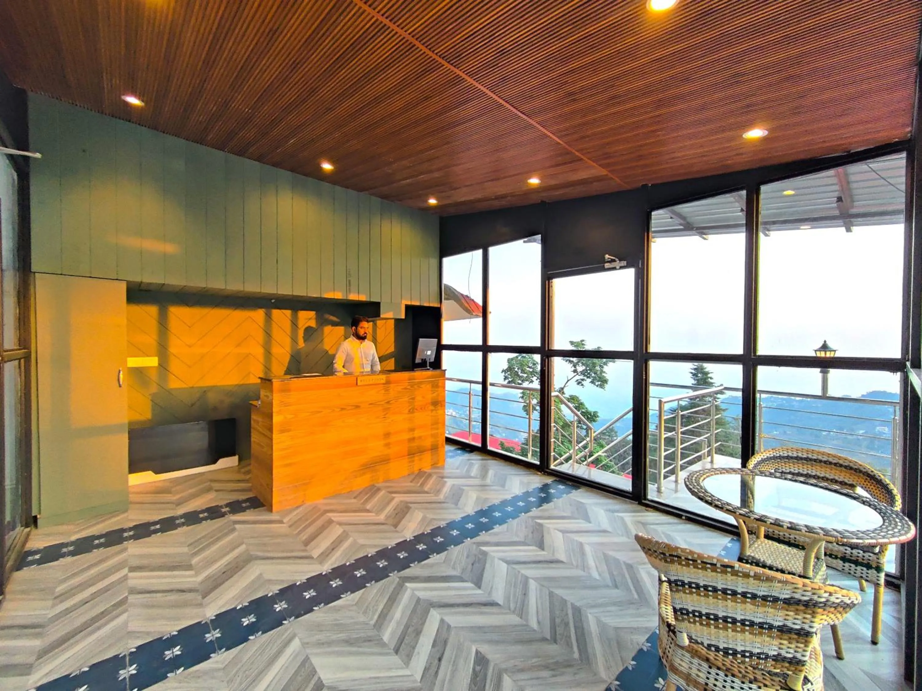 Lobby or reception in Sangam by Stotrak, Jhula Ghar Mussoorie
