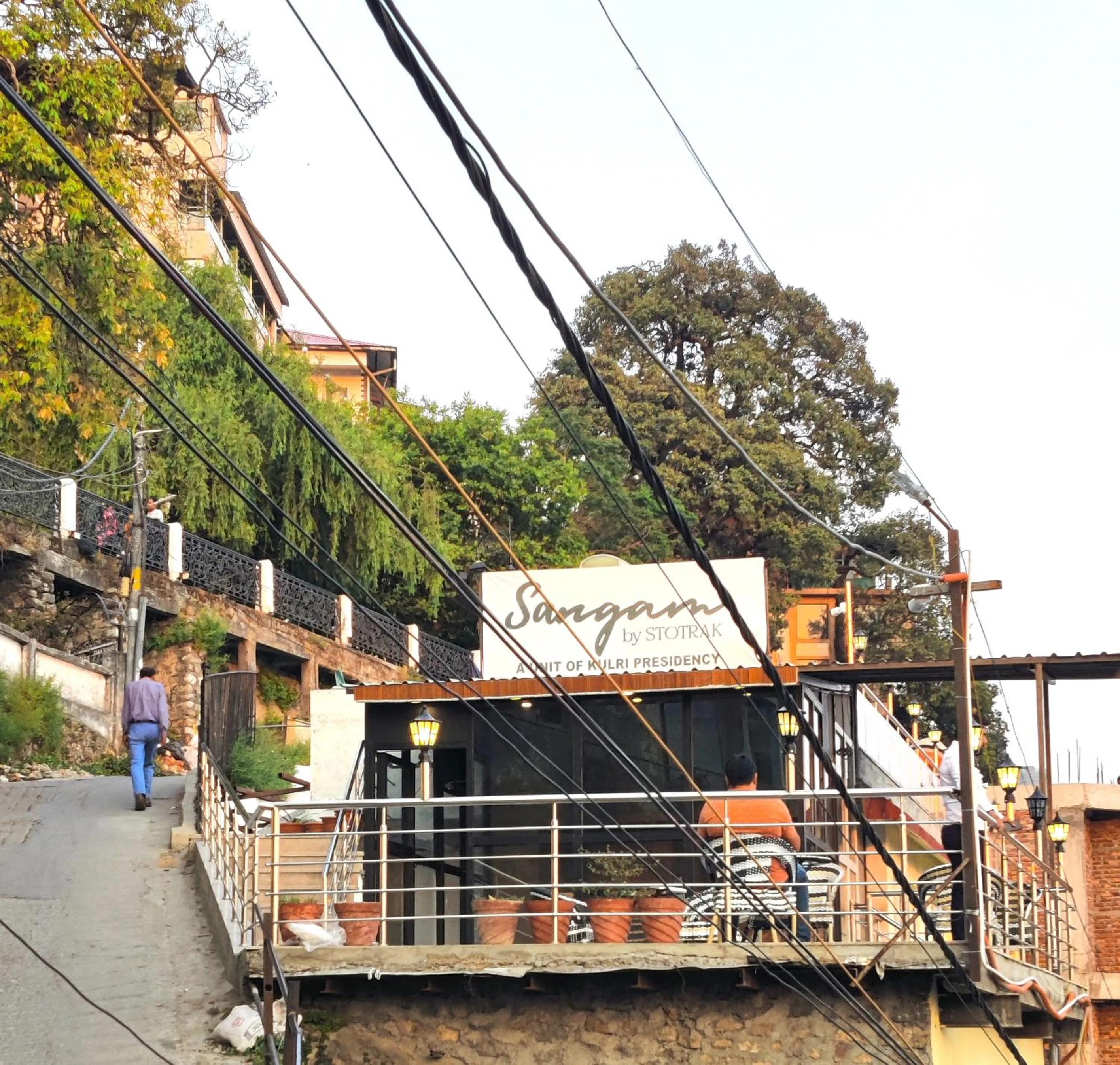 Facade/entrance in Sangam by Stotrak, Jhula Ghar Mussoorie