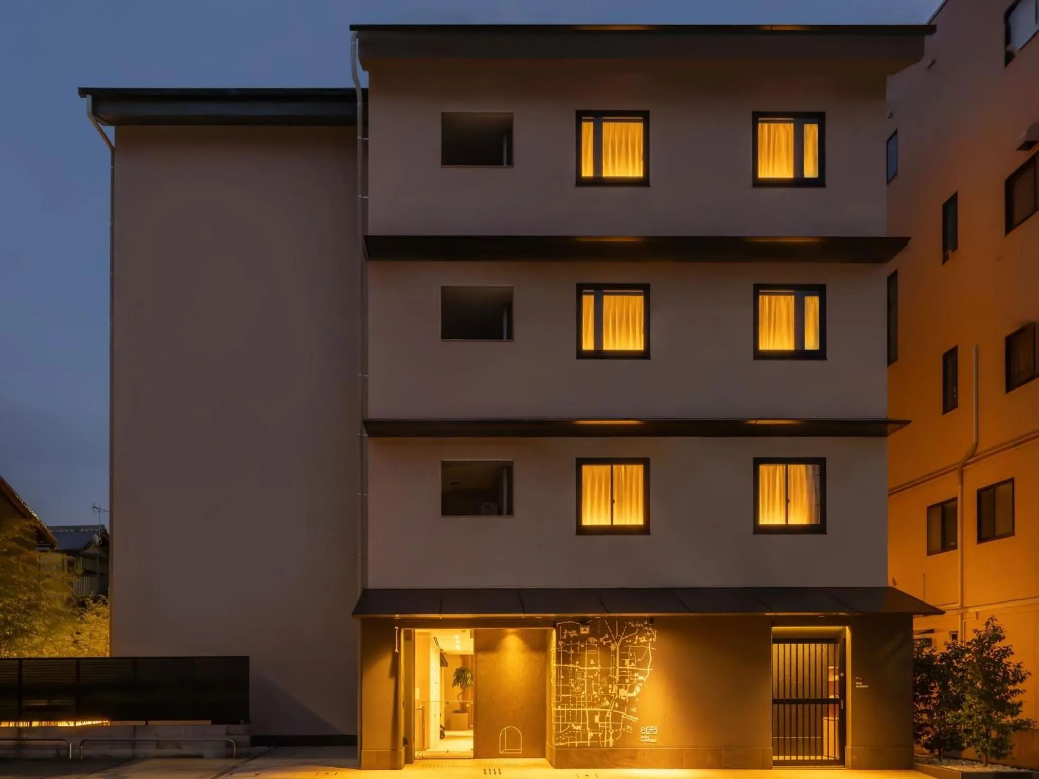 Property building in hotel anddoggy Kyoto Nijo