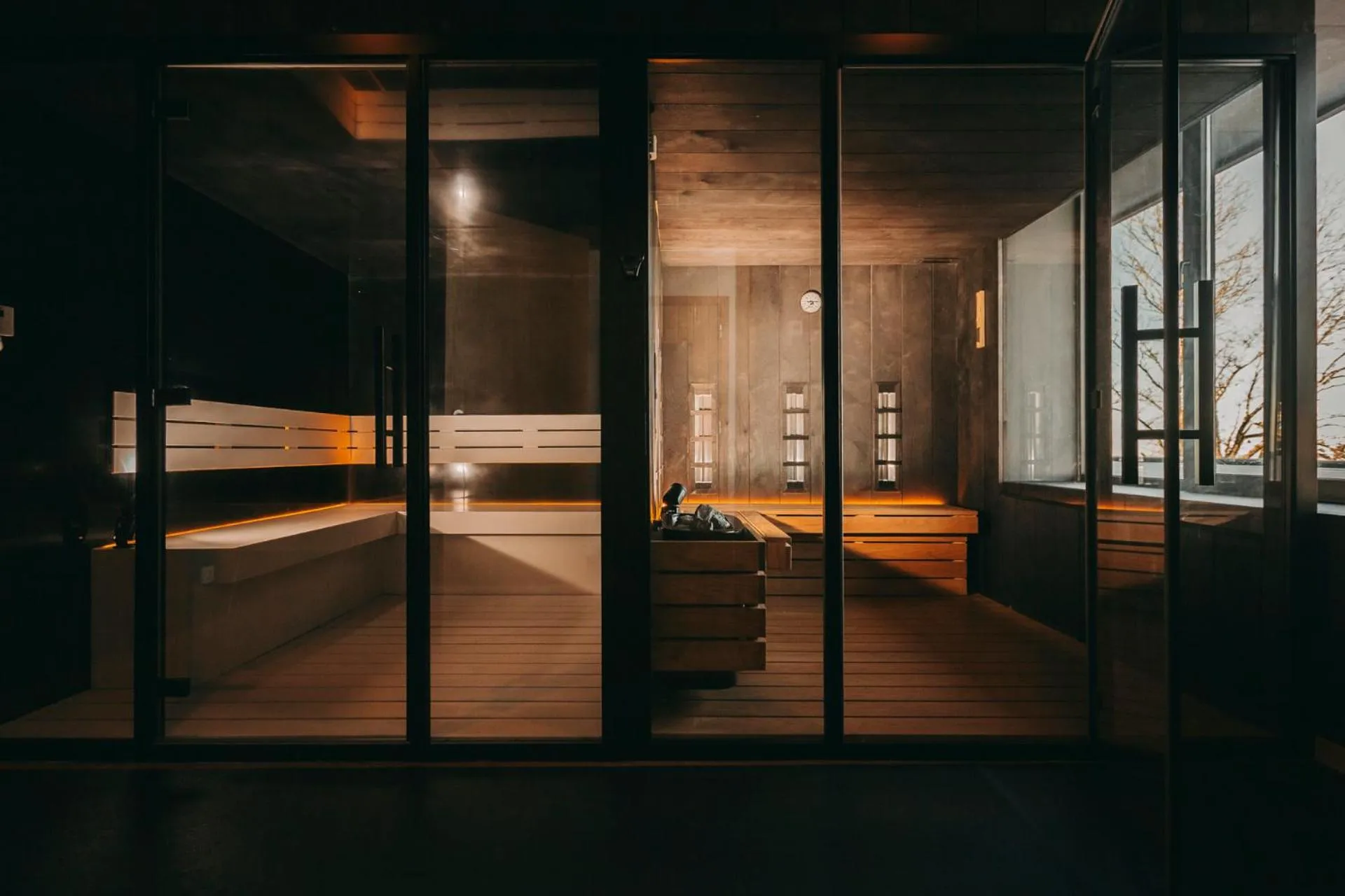 Sauna, Bed in Estrela Serenity - Resort