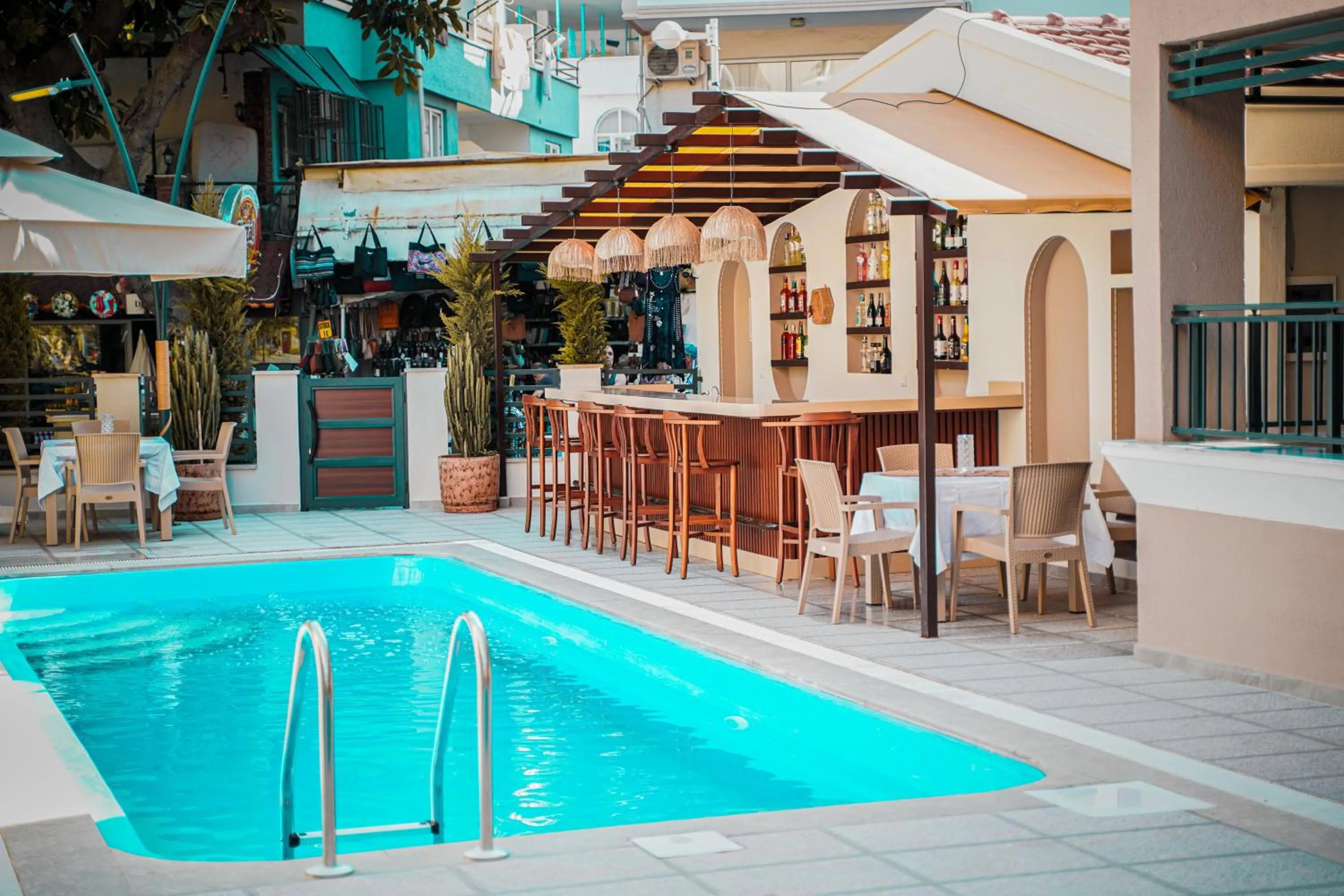 Property building in Han Apart Hotel Side