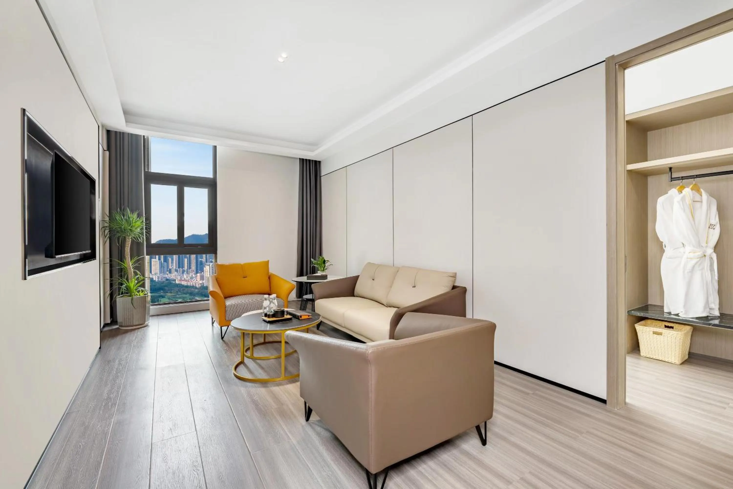 Living room in New Century Mansion Hotel Cixi Guanhaiwei