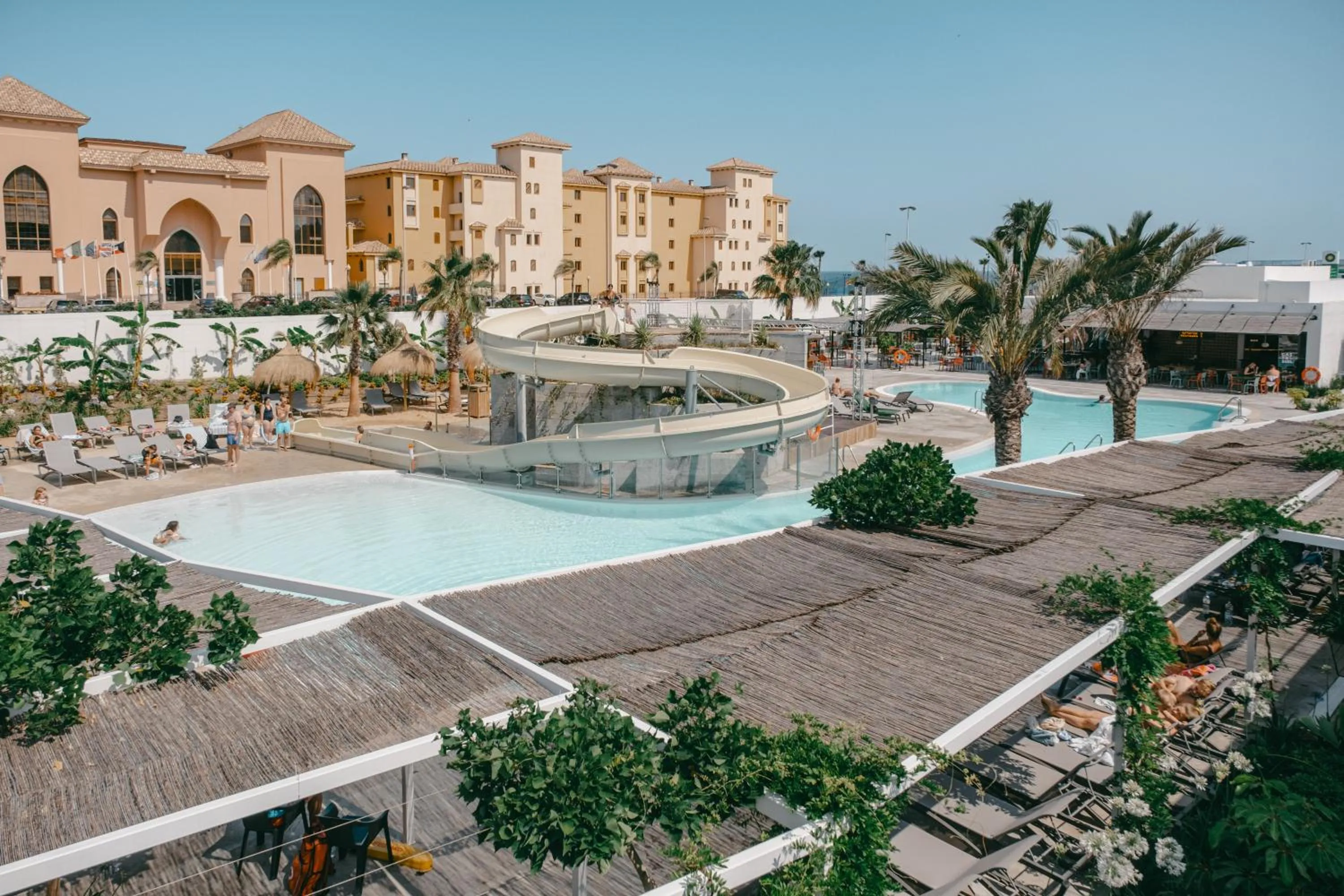 Swimming pool in Costa del Sol Glamping Village
