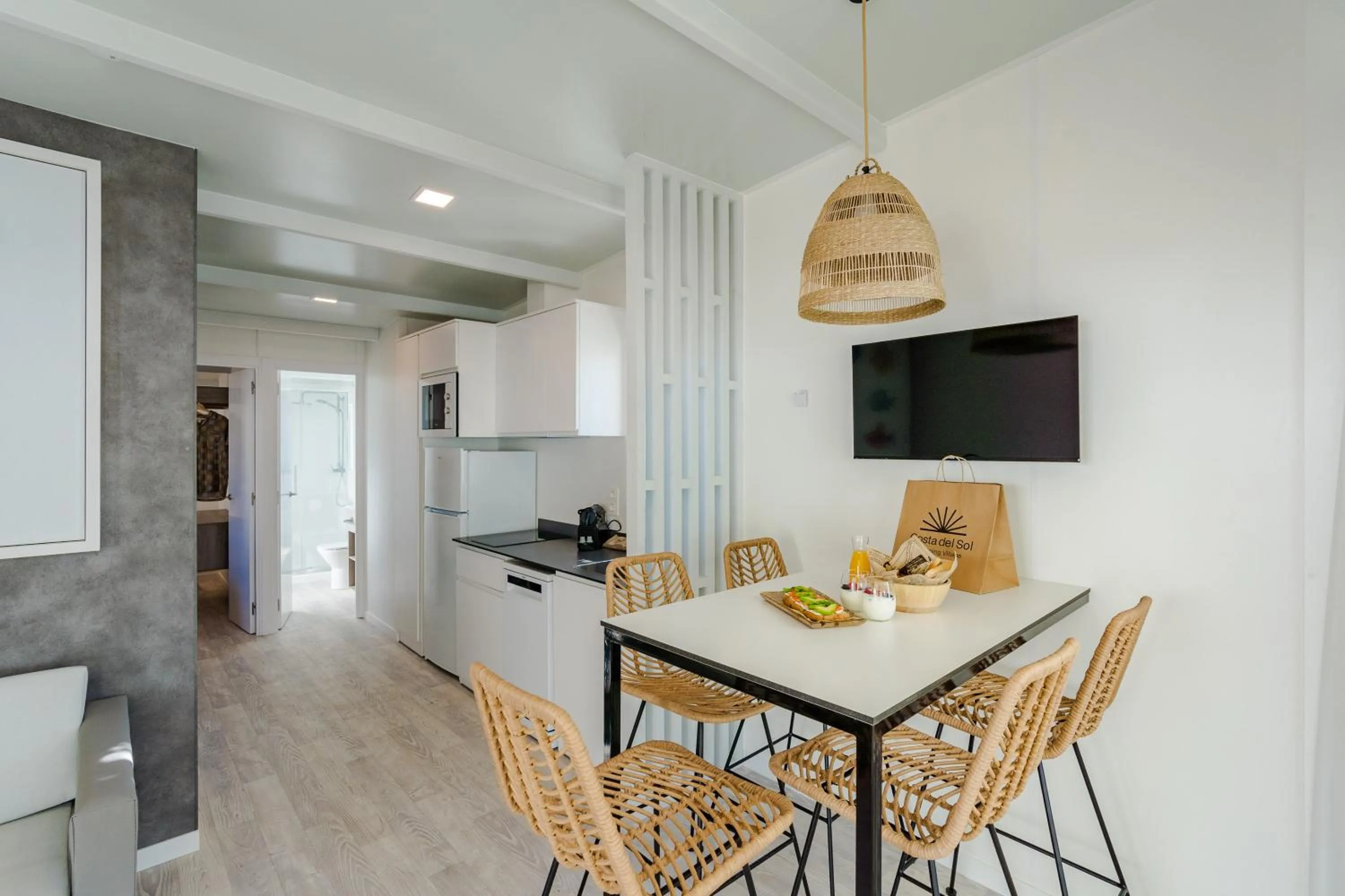Dining area in Costa del Sol Glamping Village