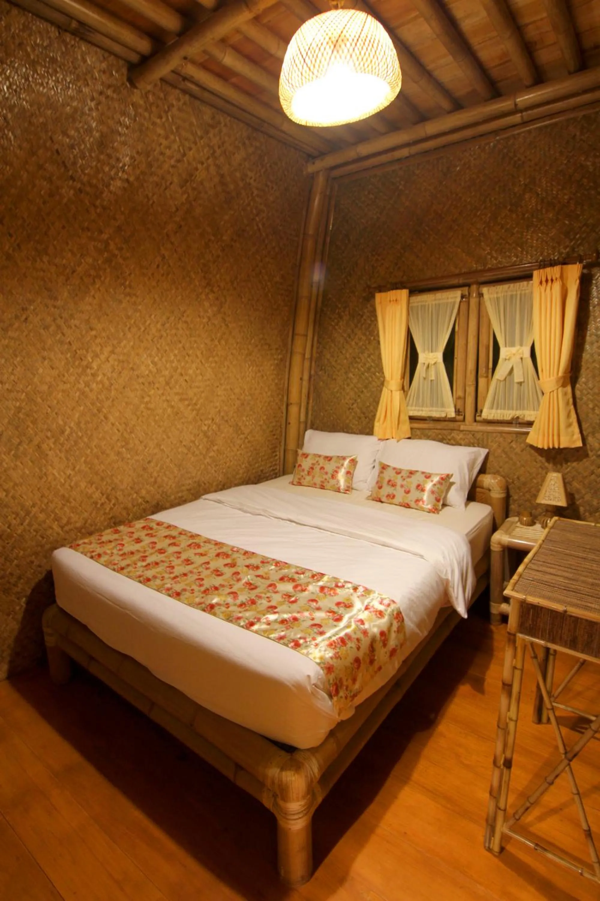 Bed in Villa ChavaMinerva Bambu - Lembang
