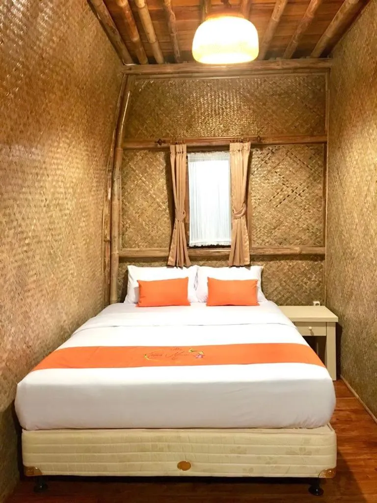 Bed in Villa ChavaMinerva Bambu - Lembang