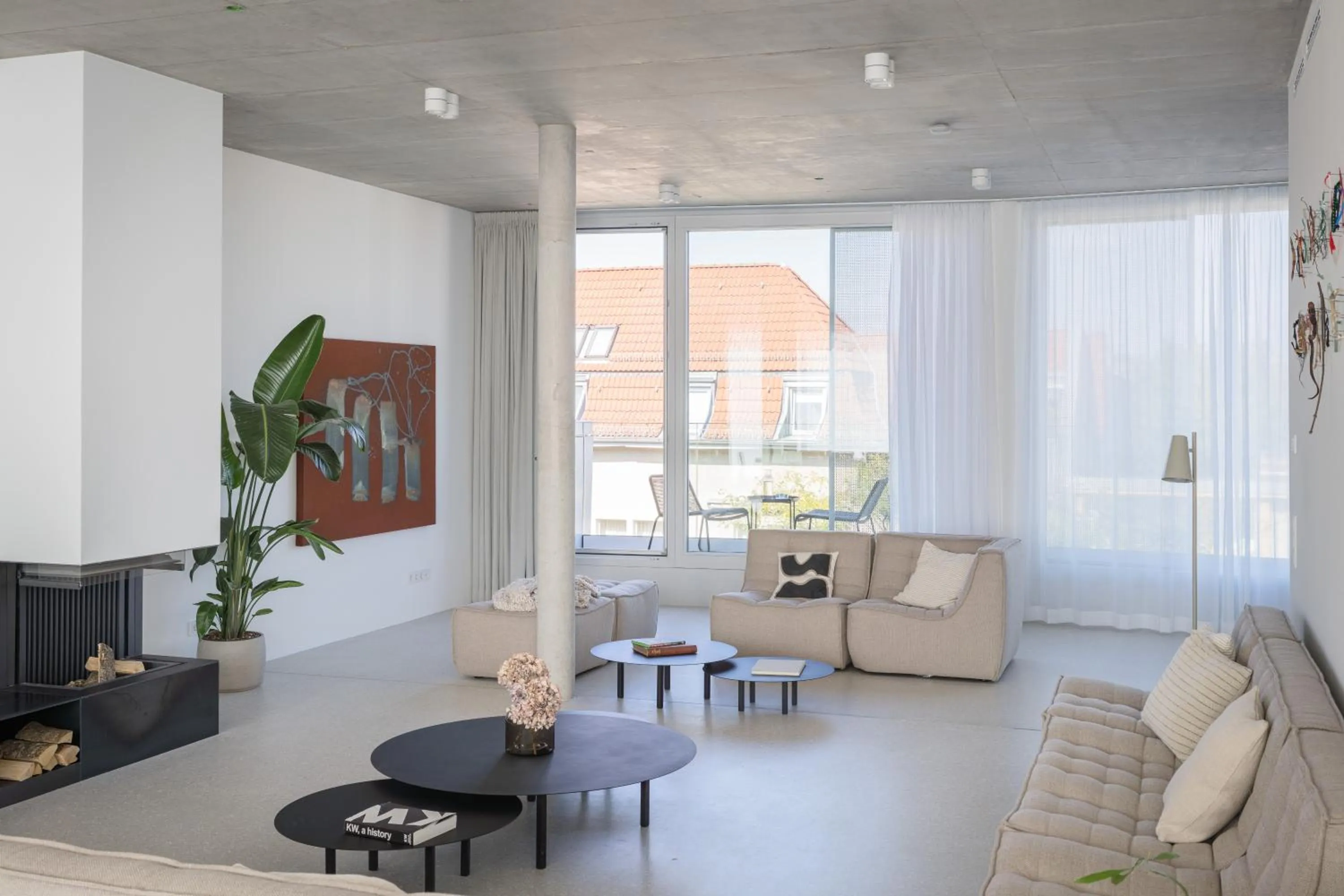 Living room in Wilmina Apartments & Lofts