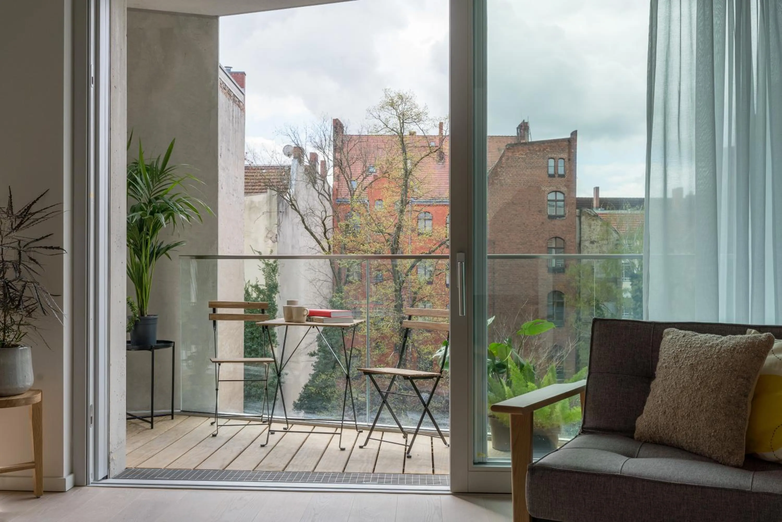 Balcony/Terrace in Wilmina Apartments & Lofts