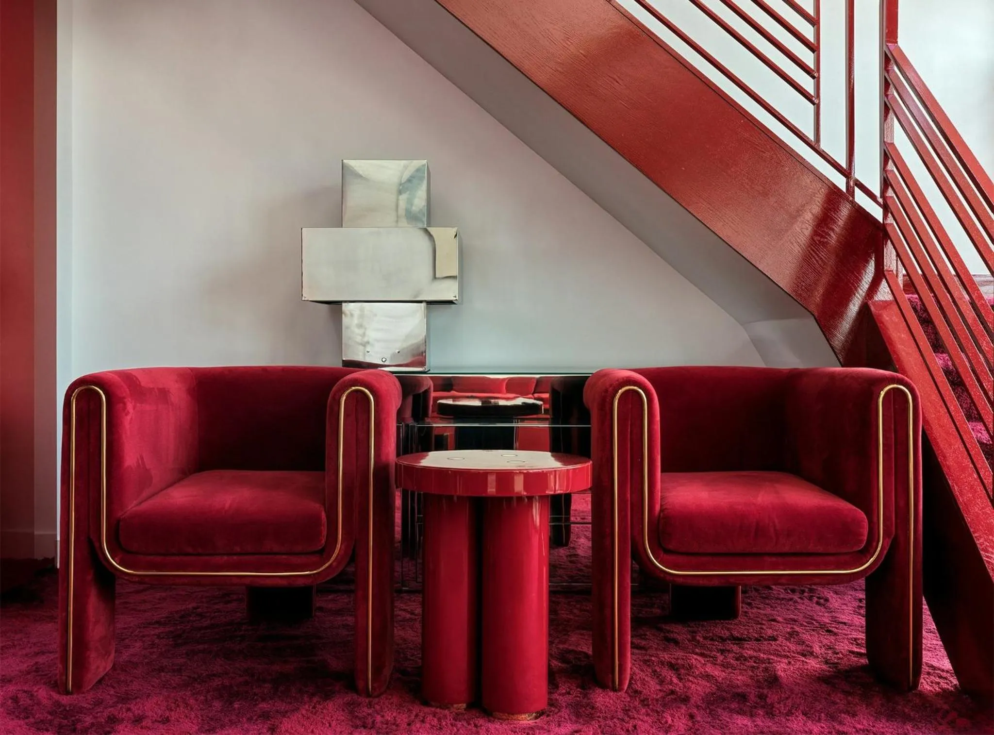 Living room in The Manner, The Unbound Collection by Hyatt