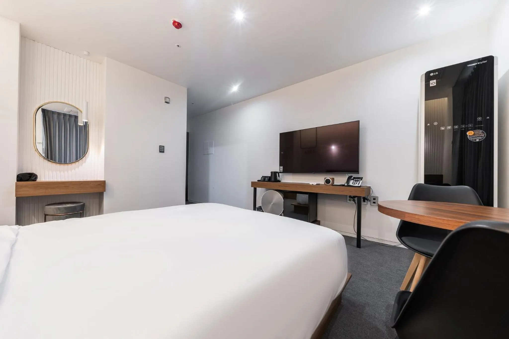 Bed in Hotel Haedeun