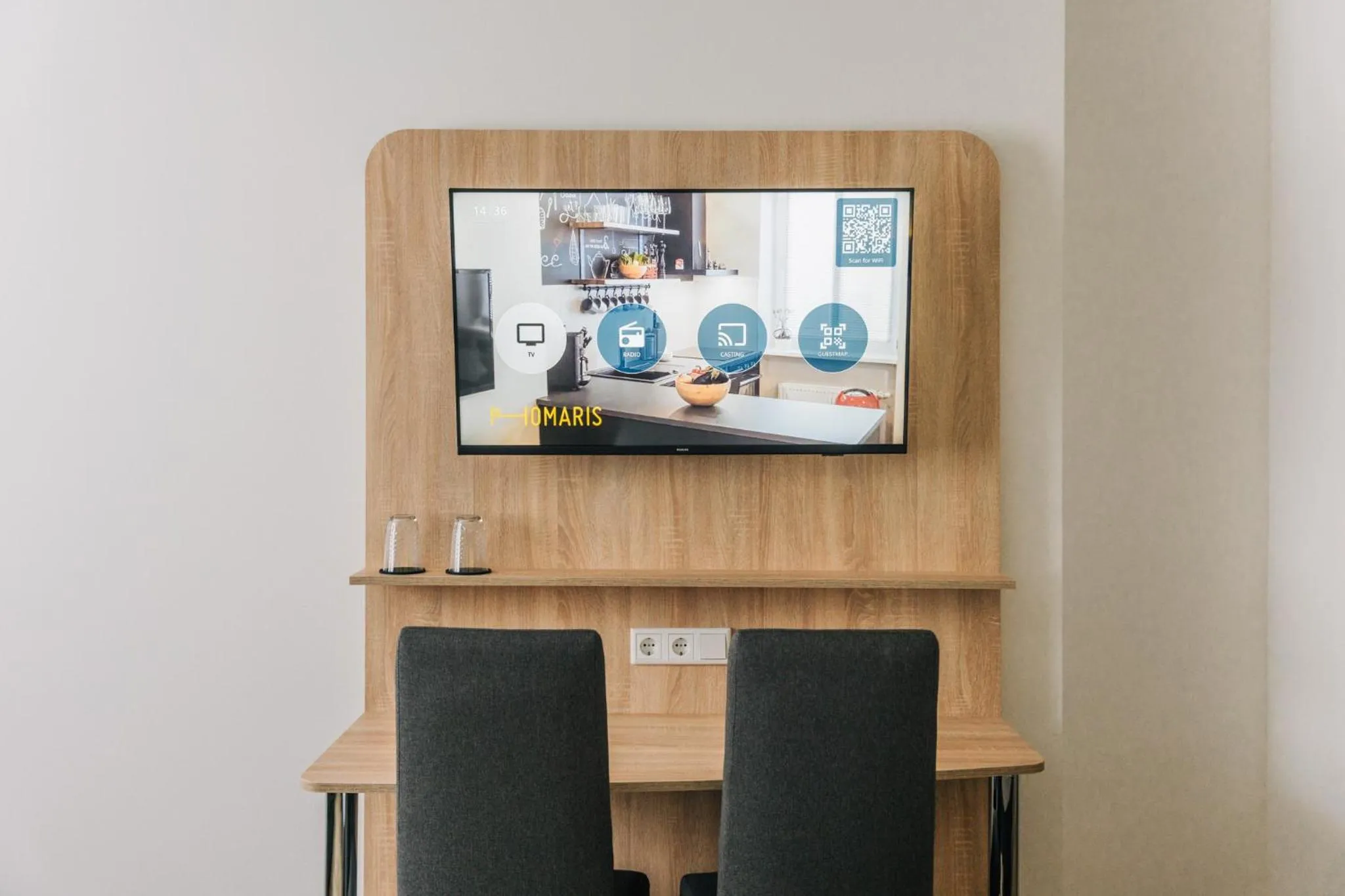 TV and multimedia in Homaris Corner Hotel