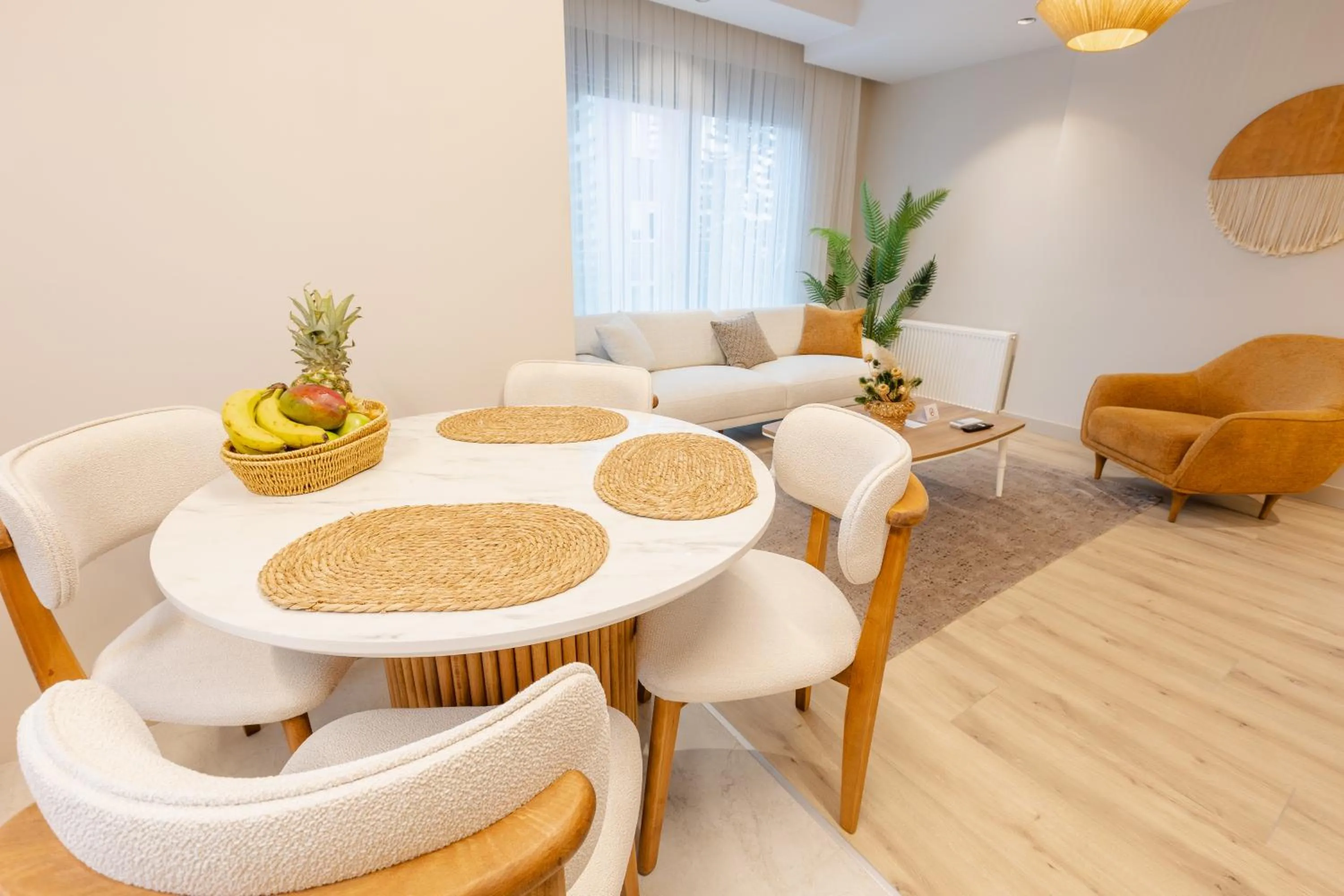 Living room in Los Suites