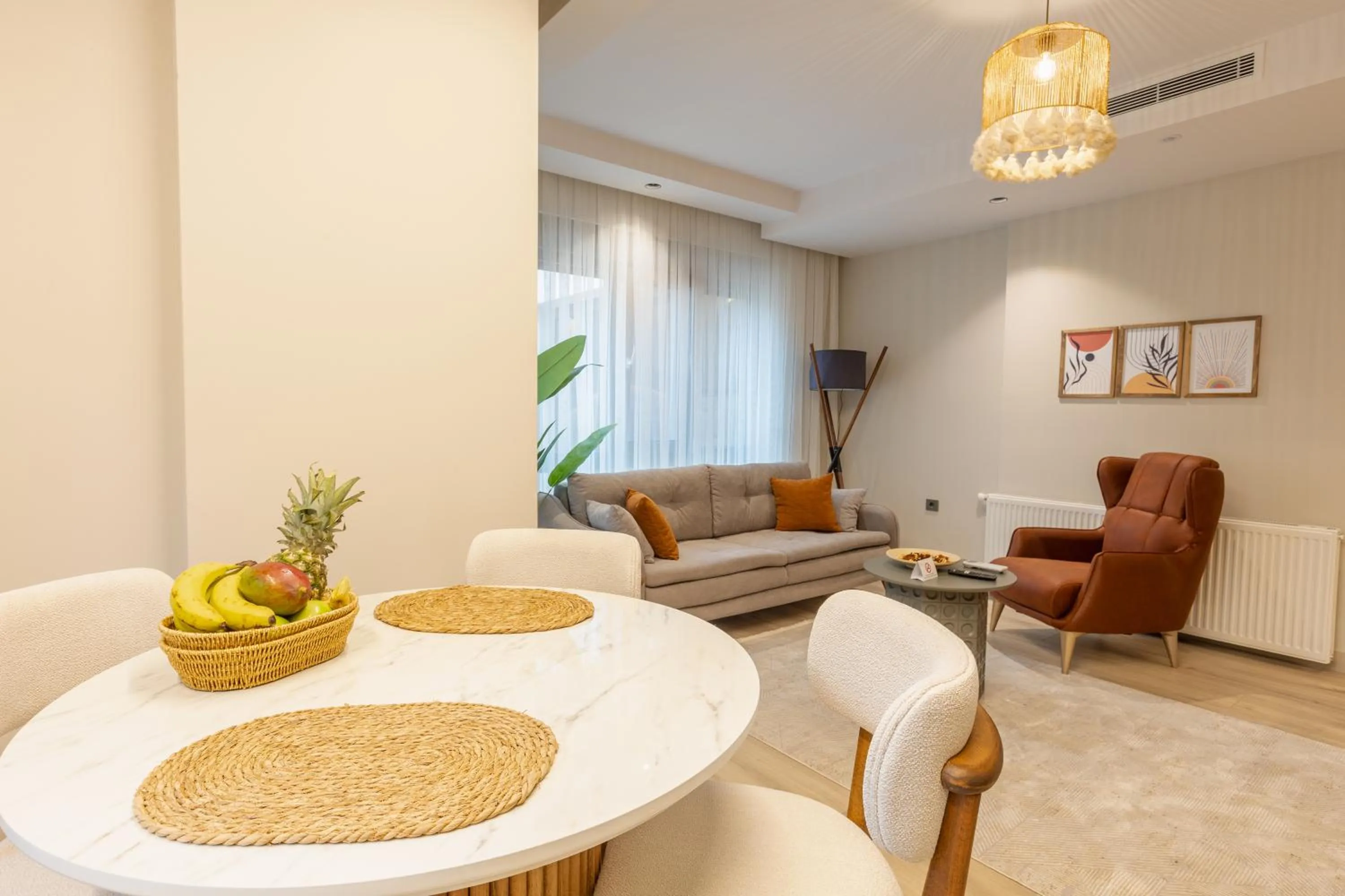 Living room in Los Suites