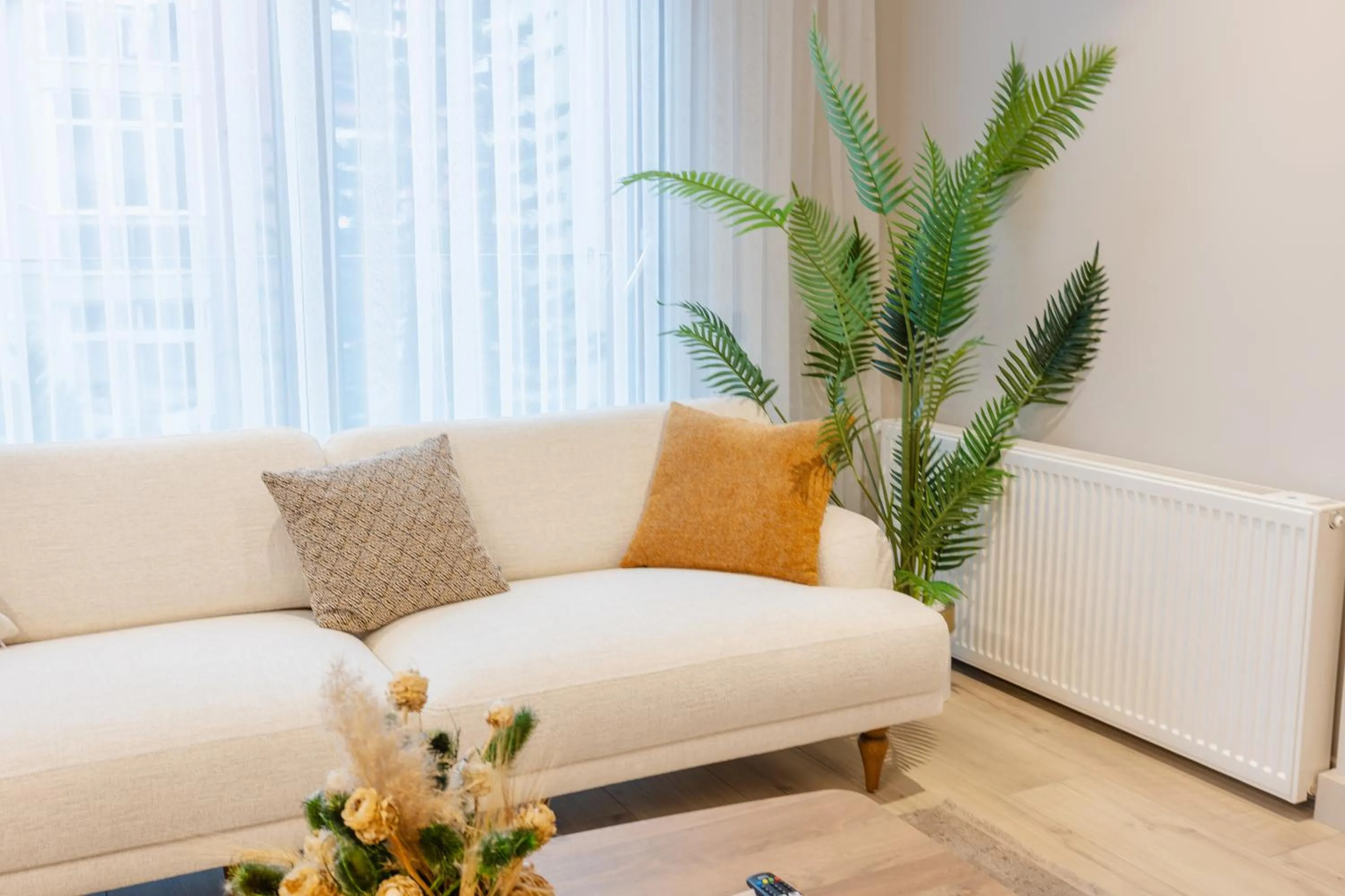 Living room in Los Suites