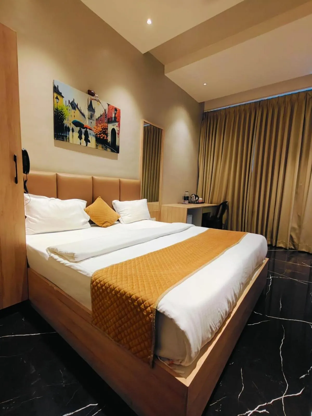 Bed in River An Sky Resort