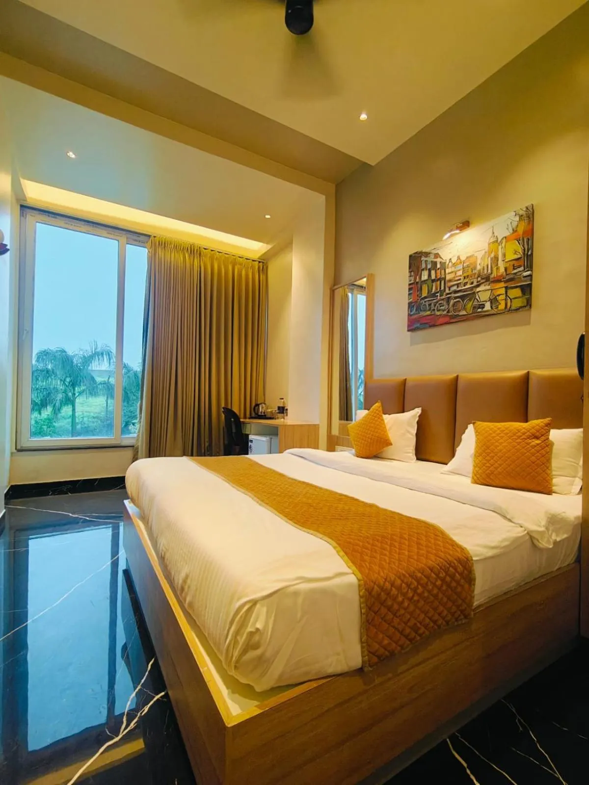 Bed in River An Sky Resort