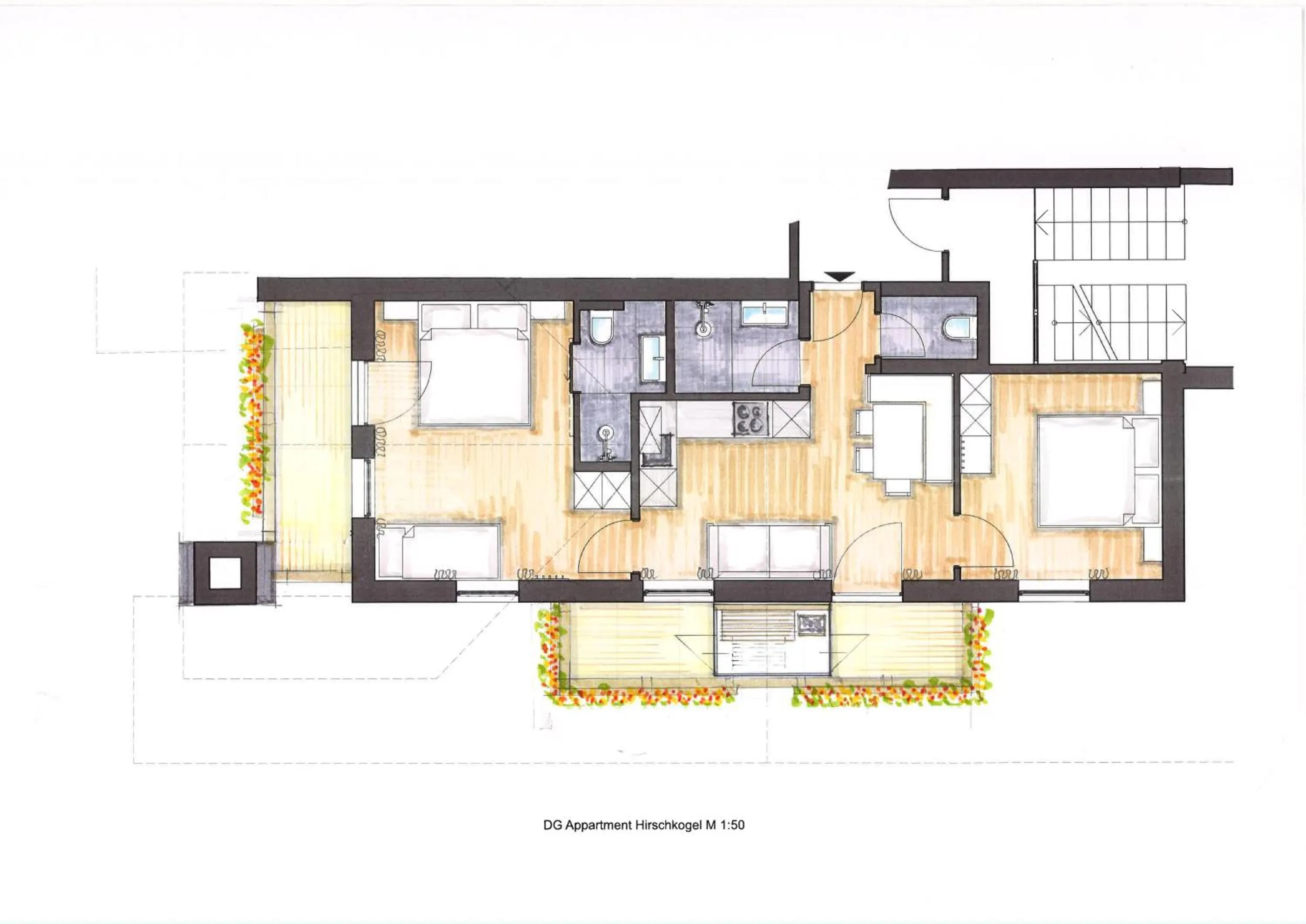 Floor plan in Hubertus - Das Landhaus