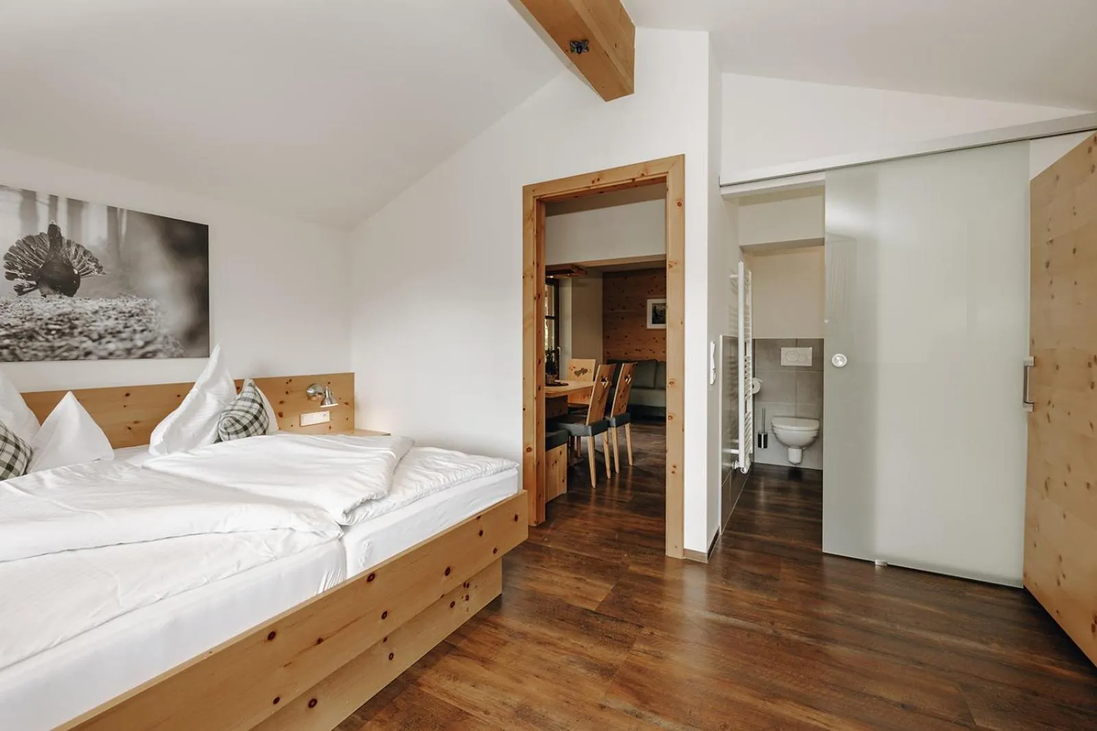 Bedroom, Bed in Hubertus - Das Landhaus