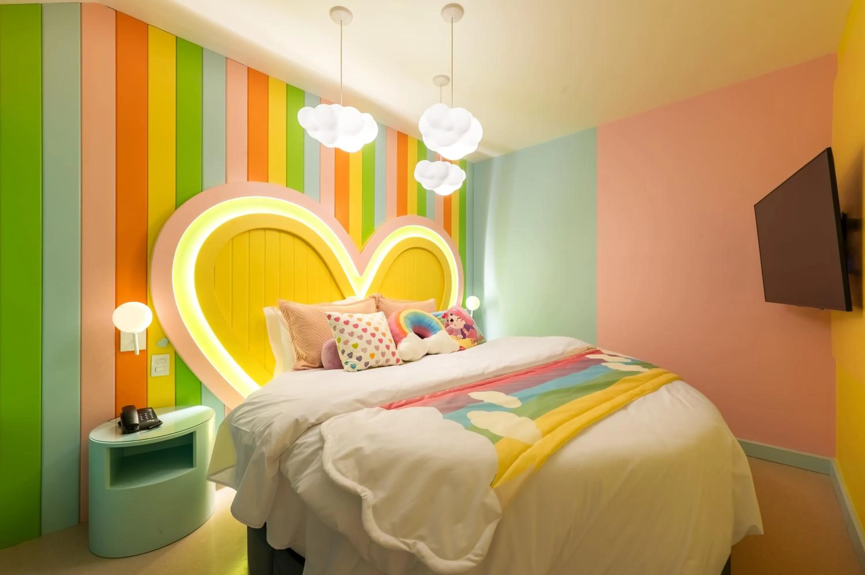 Bed in Mundo Criamigos Hotel Gramado