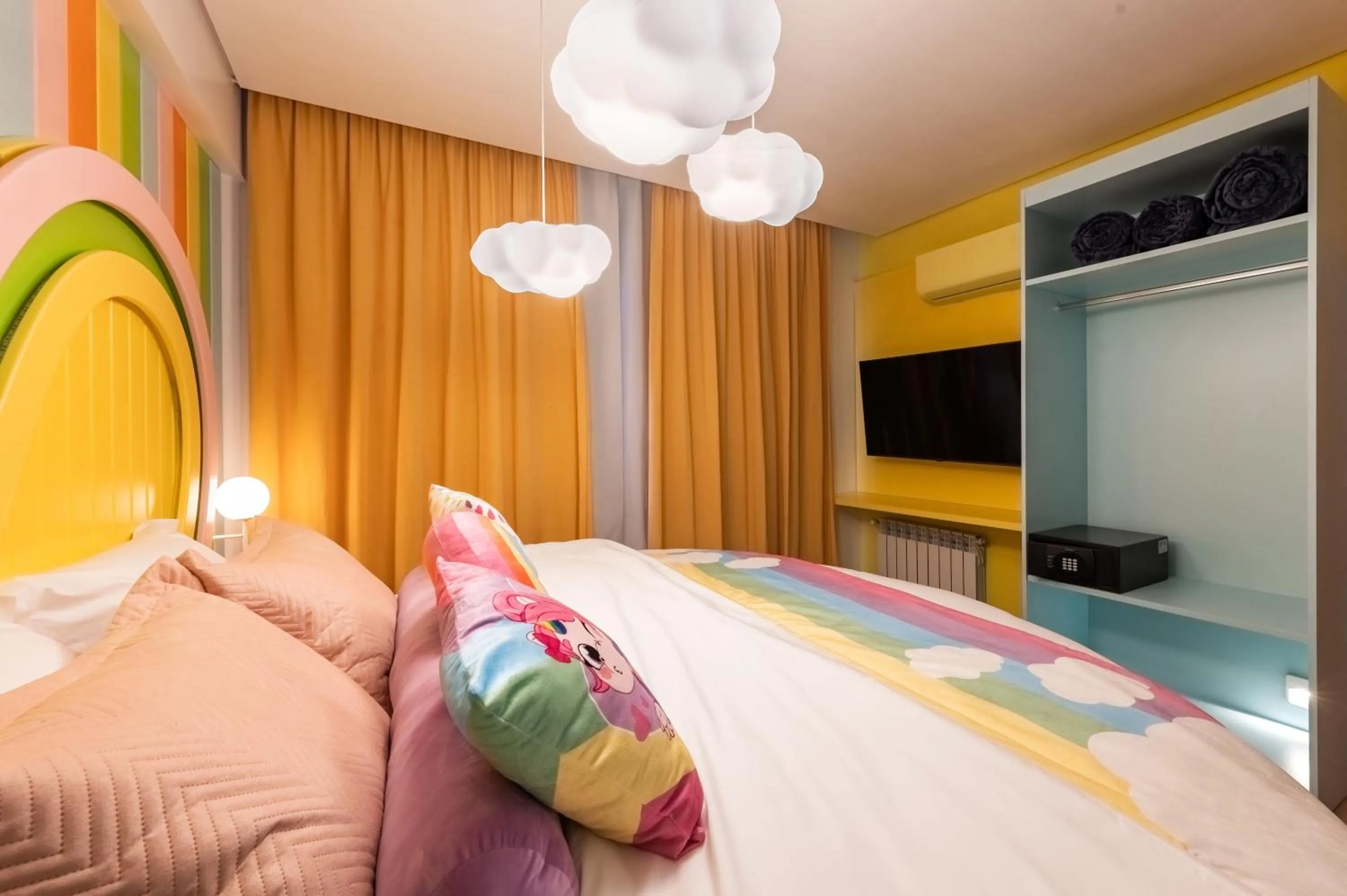 Bed in Mundo Criamigos Hotel Gramado