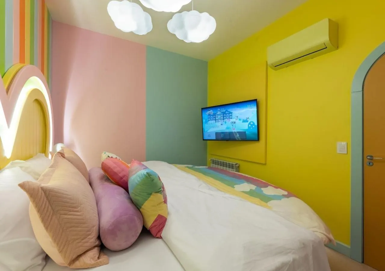 Bedroom, Bed in Mundo Criamigos Hotel Gramado